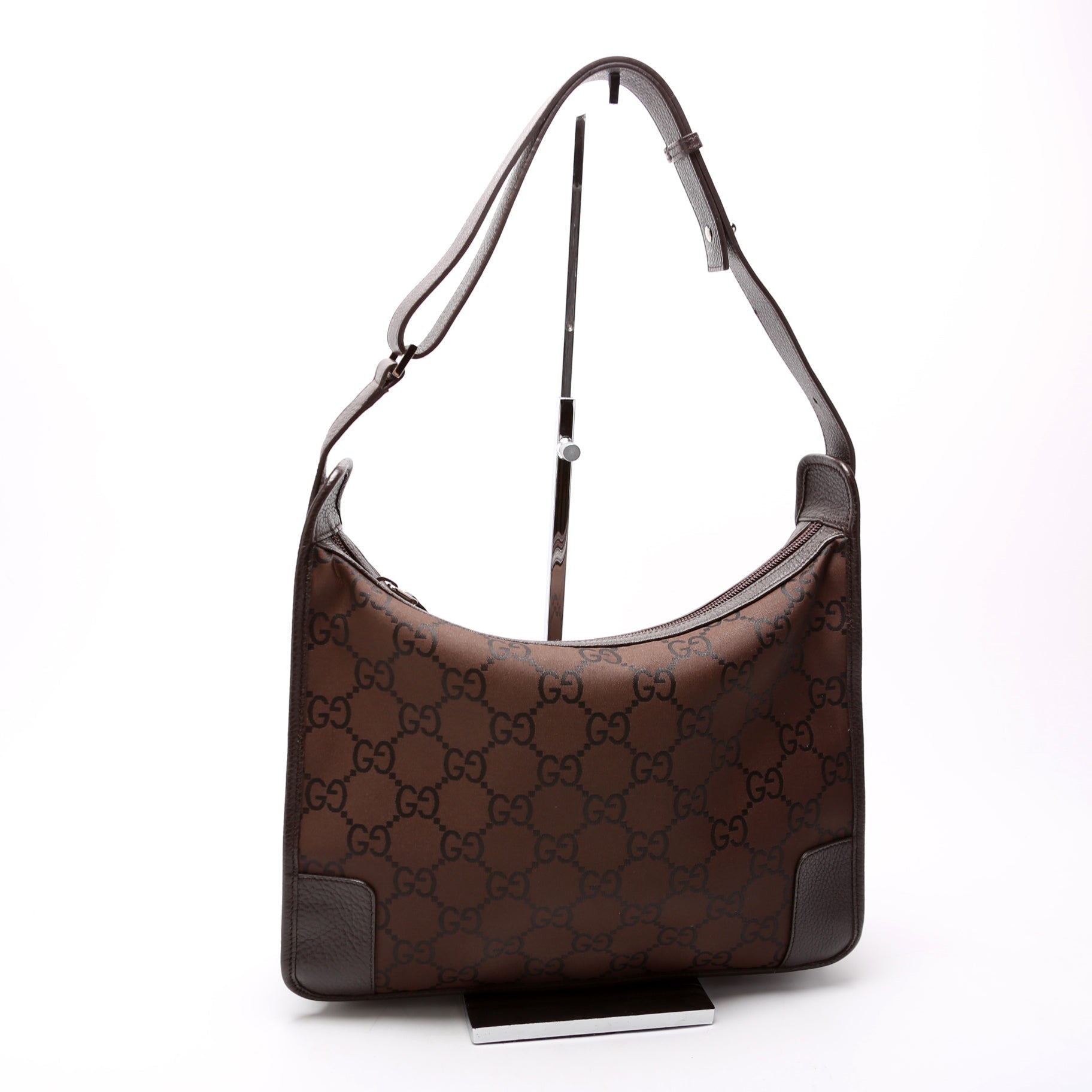 Gucci 143743 GG Nylon Shoulder Bag