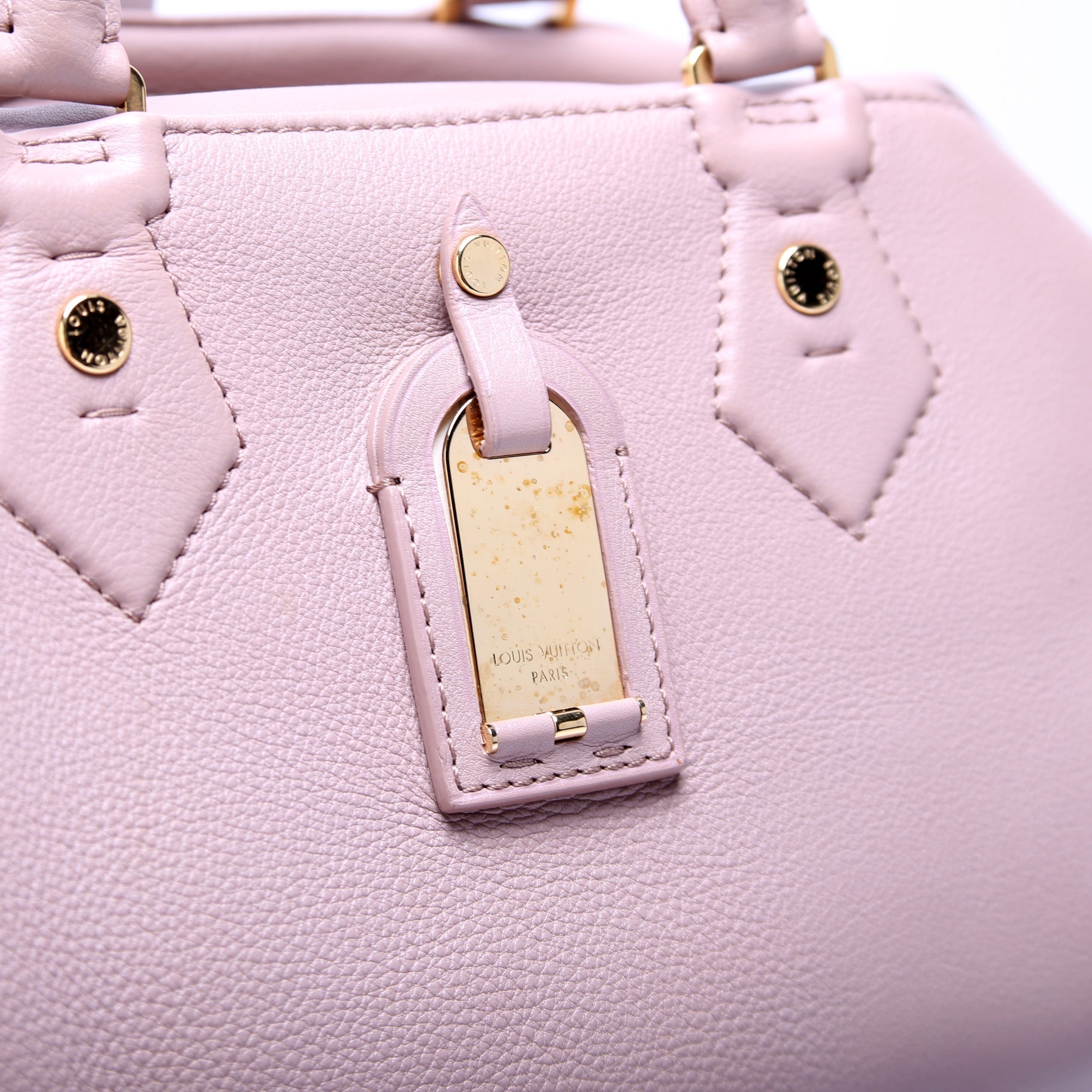 Louis Vuitton Cuir Cinema Intrigue Bag