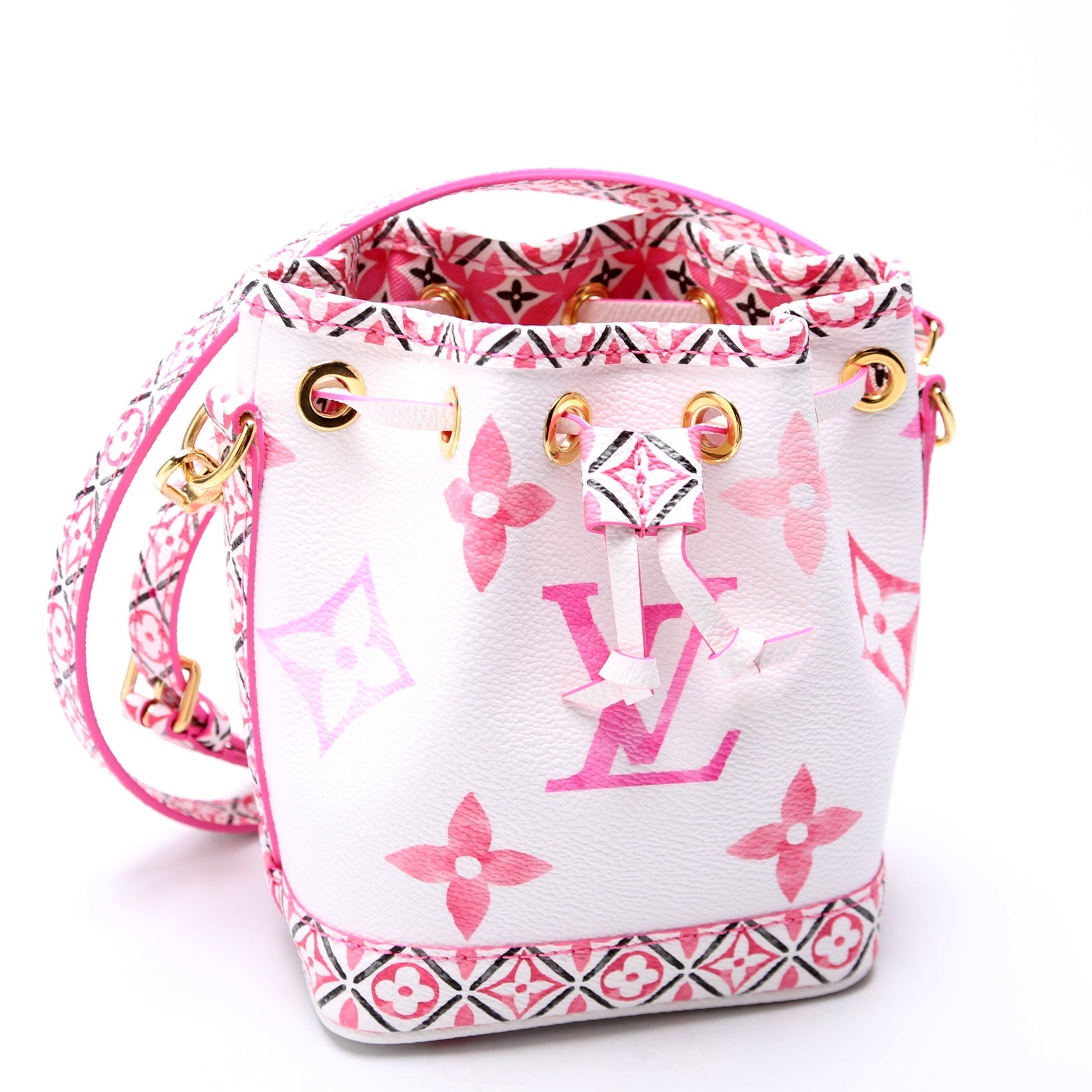 Louis Vuitton Nano Noe Watercolor "By The Pool"