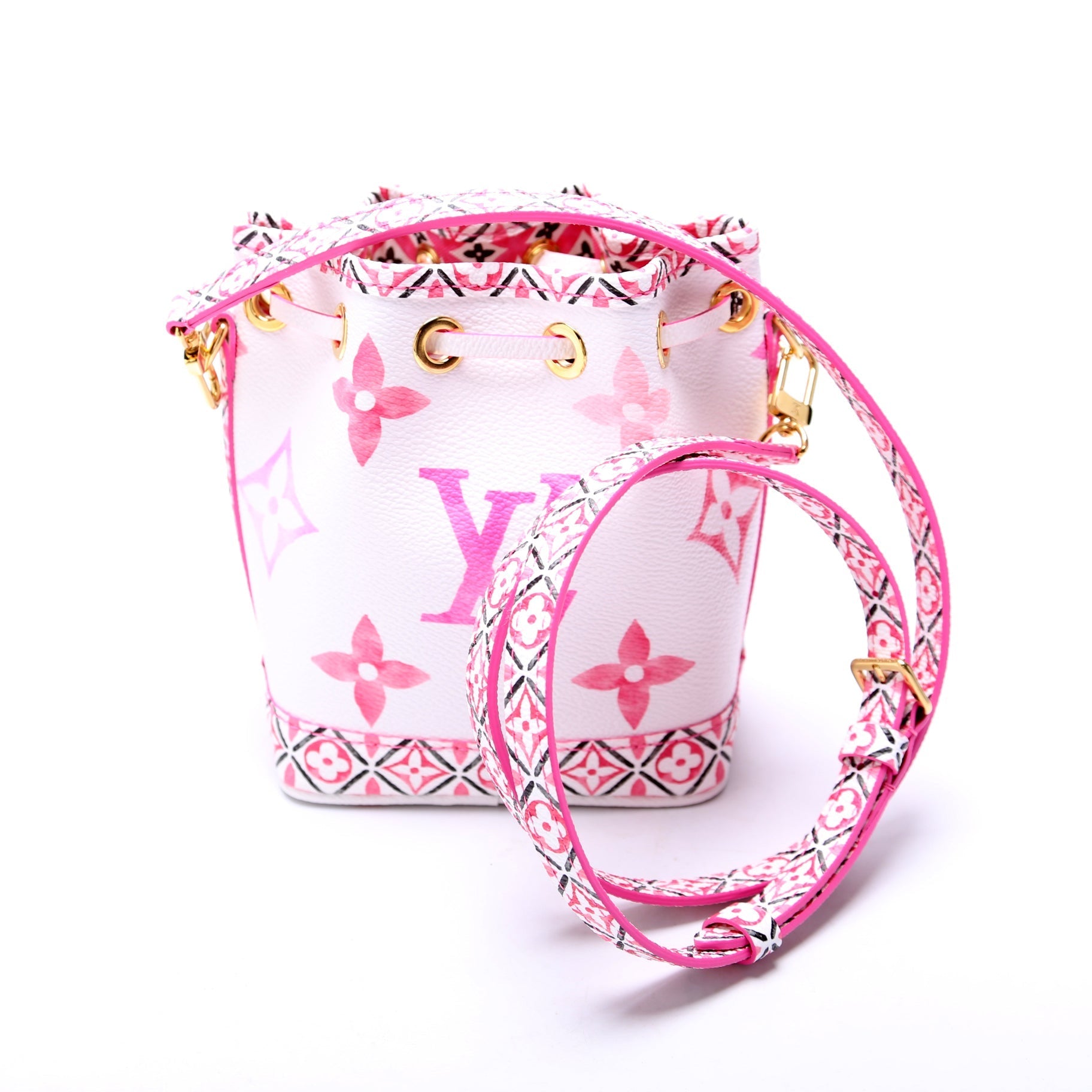 Louis Vuitton Nano Noe Watercolor "By The Pool"
