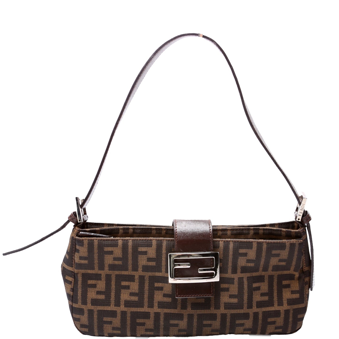 Fendi 26172 FF Zucca Shoulder Bag