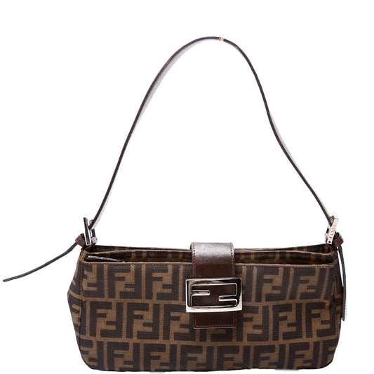 Fendi 26172 FF Zucca Shoulder Bag