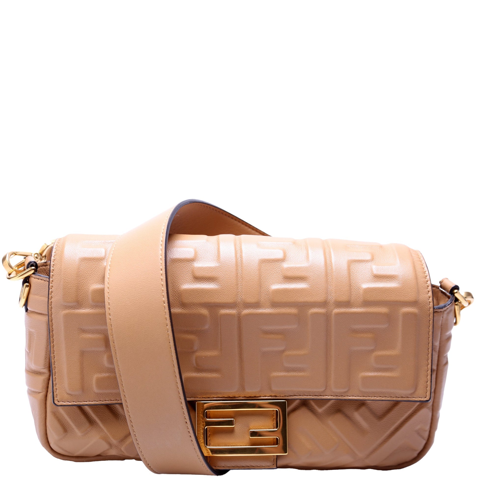 Fendi FF 1974 Leather Miniuette Bag