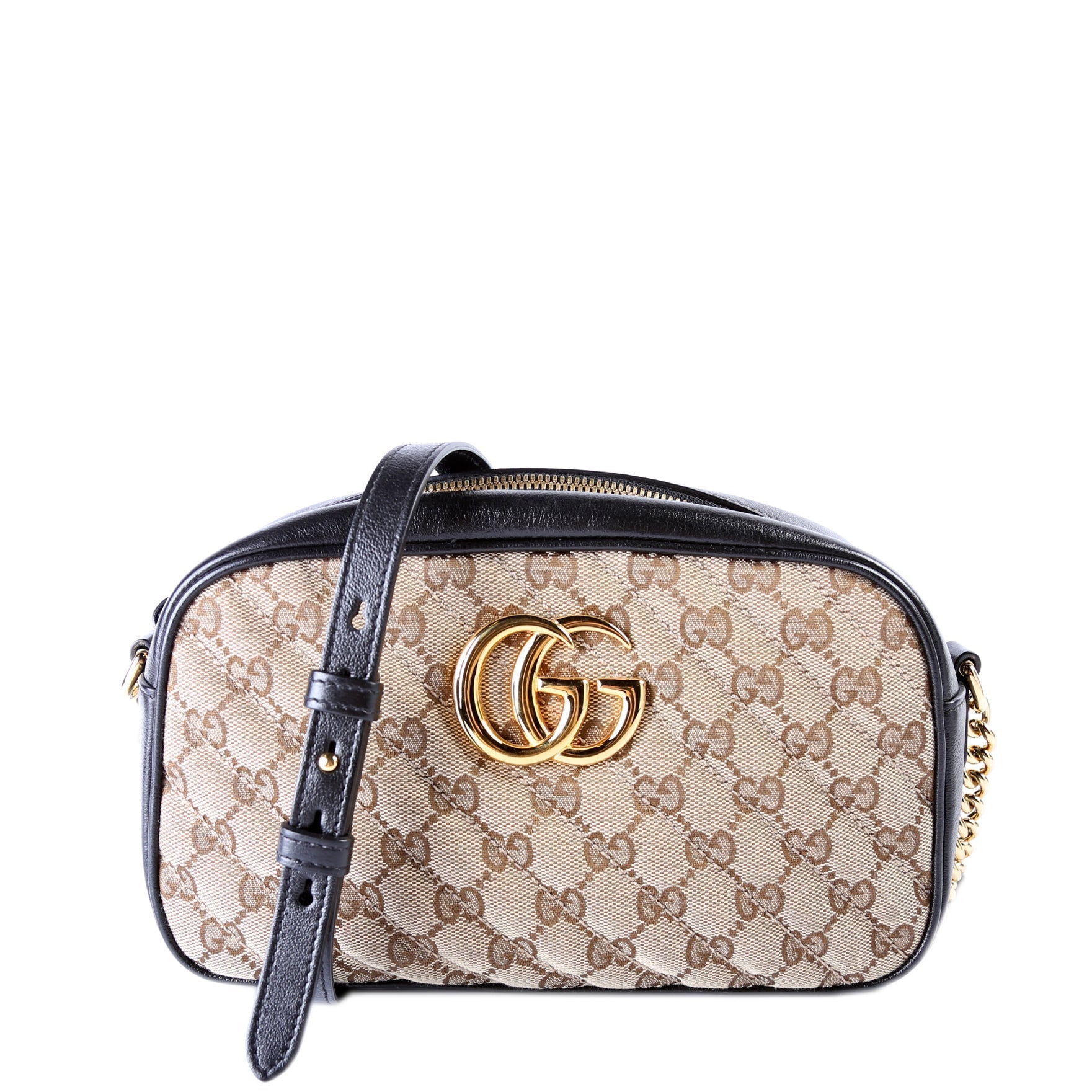 Gucci 447632 Marmont Small Canvas Camera Bag