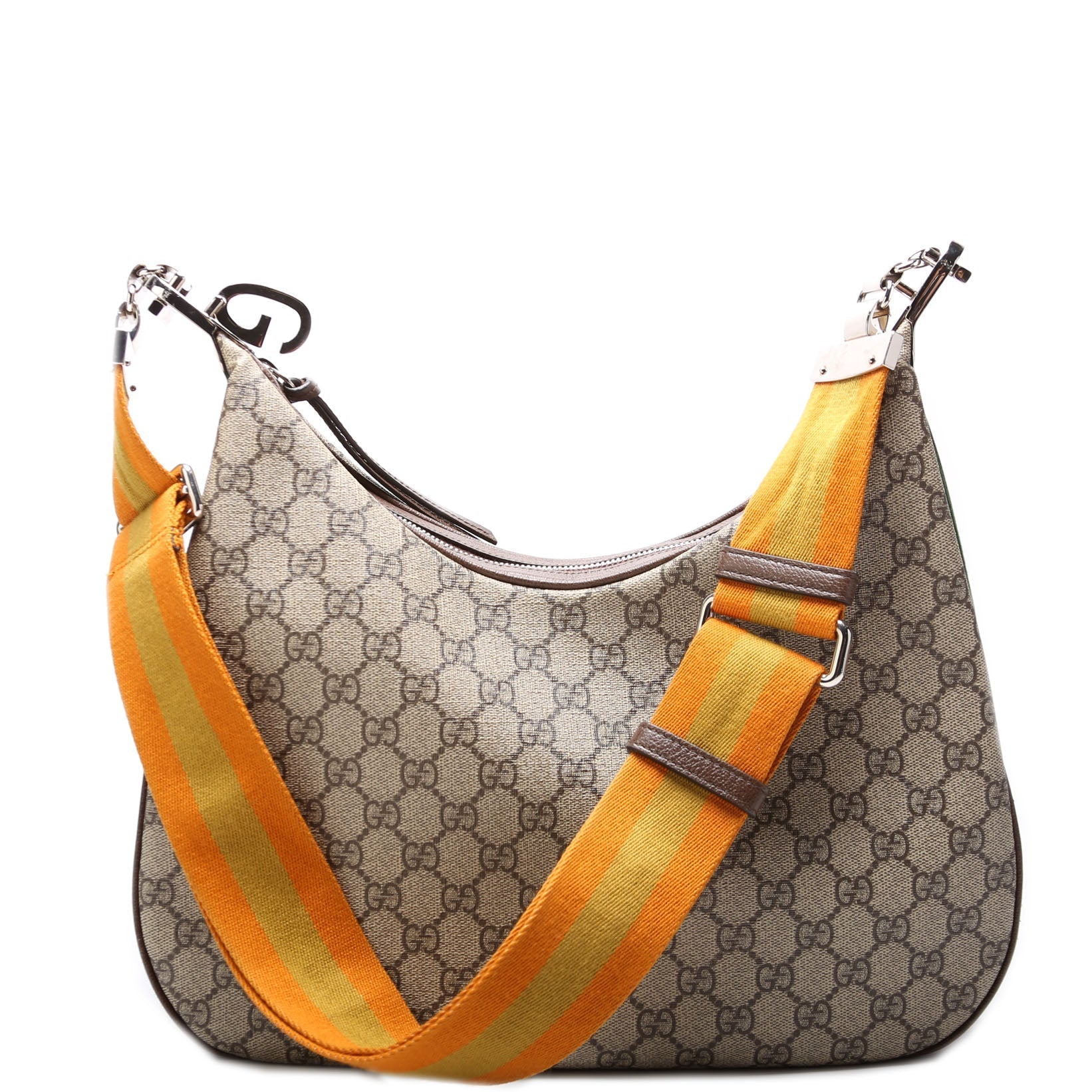Gucci 702823 Attache GG Supreme Shoulder Medium Bag