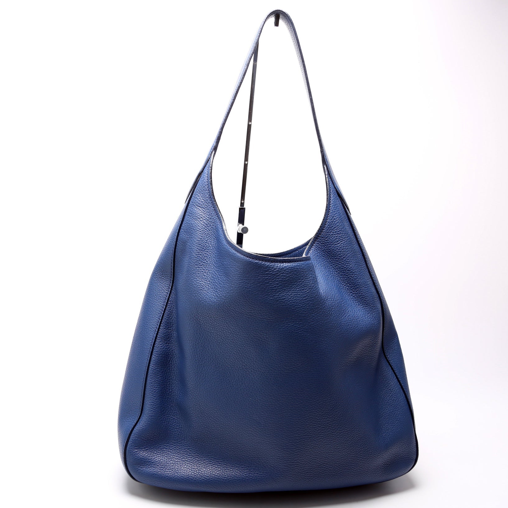 Prada 1BC013 Vitello Daino Hobo Bag