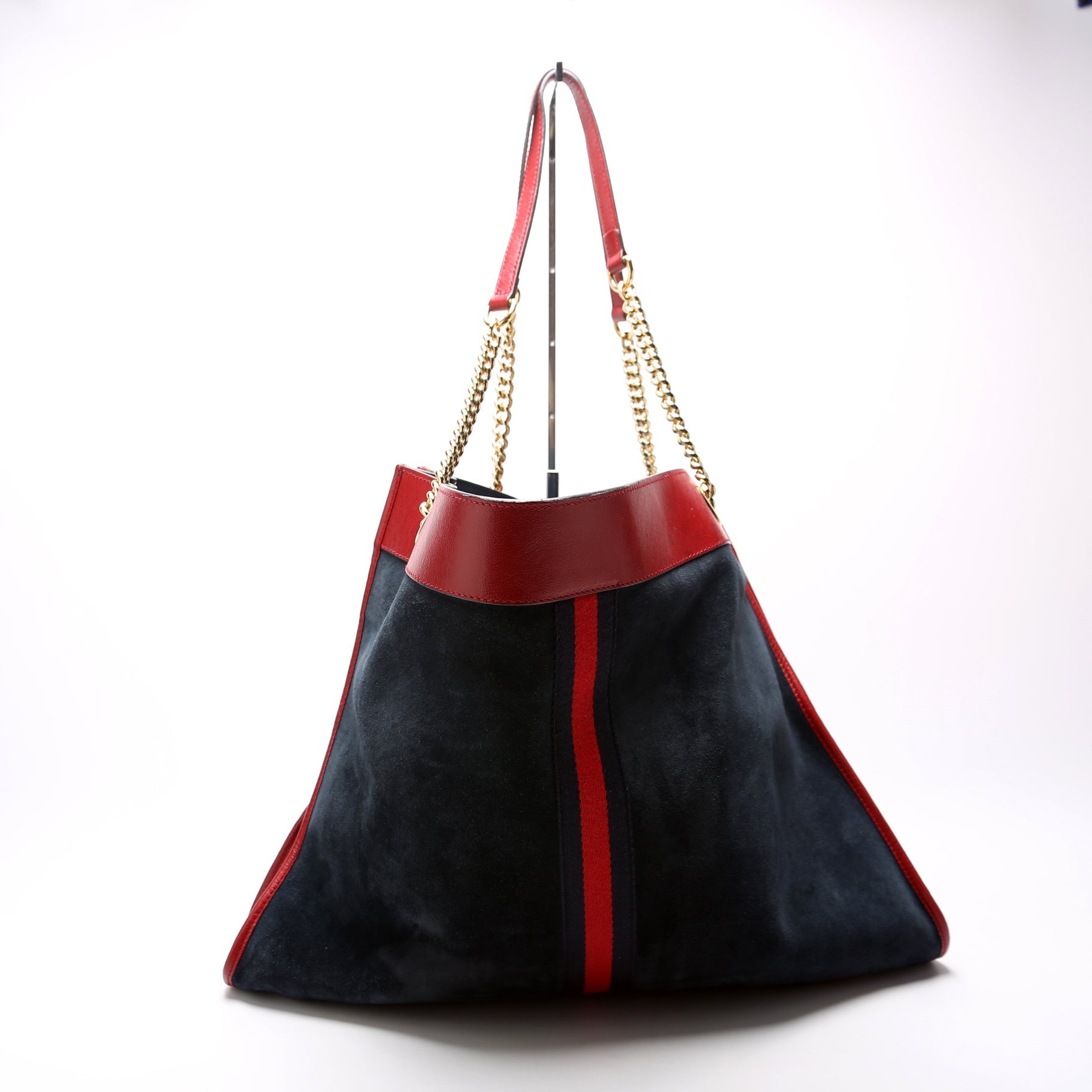 Gucci 537219 Rajah Tote Suede Bag