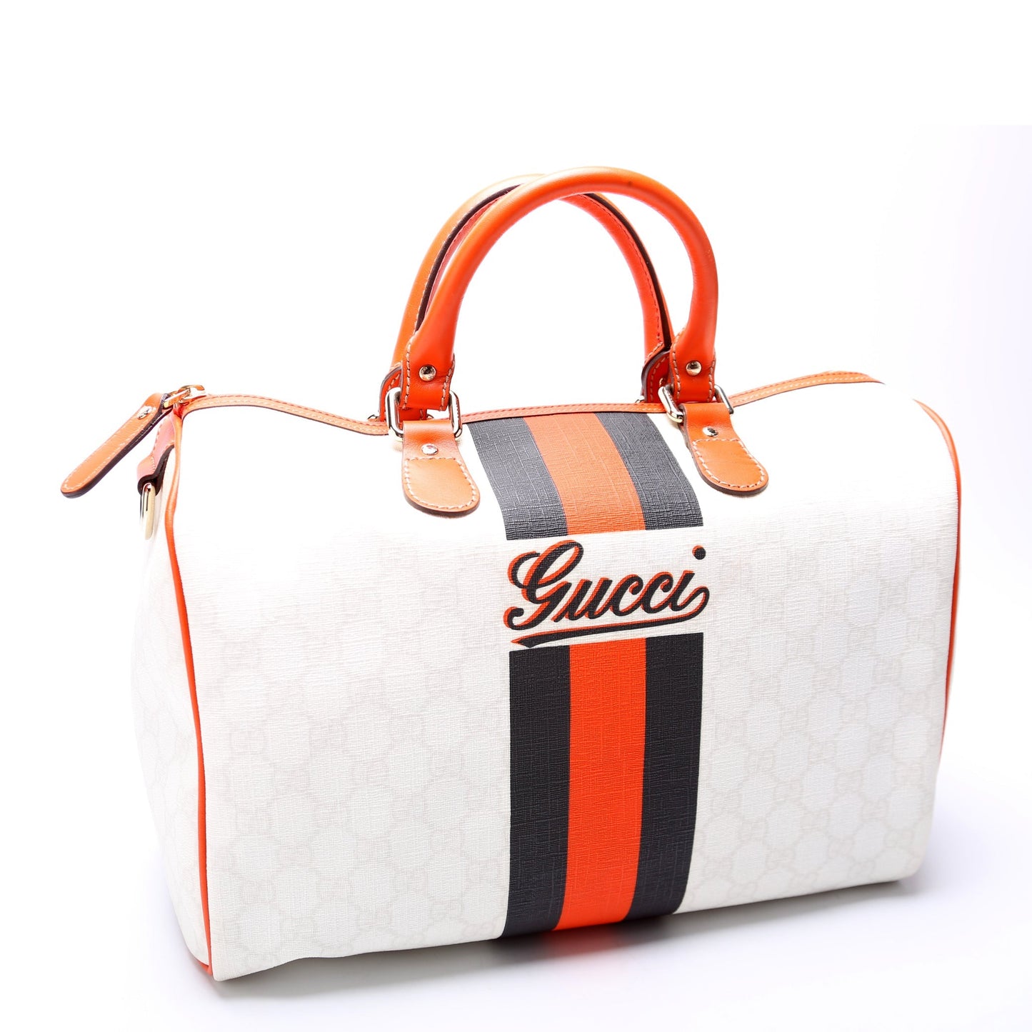 Gucci 189895 GG Supreme Joy Boston Medium Bag