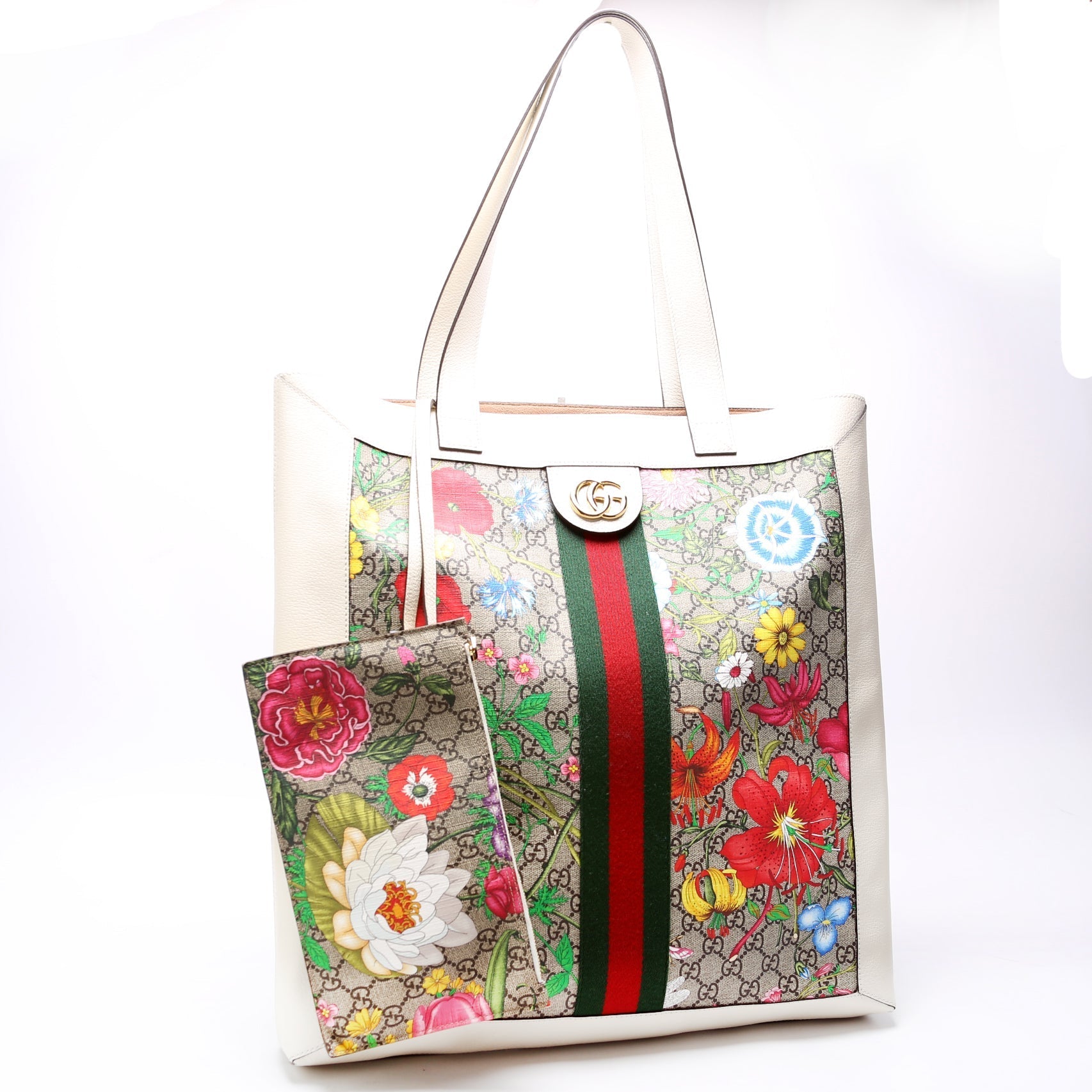 Gucci 519335 Ophidia Flora Soft Large Tote Bag