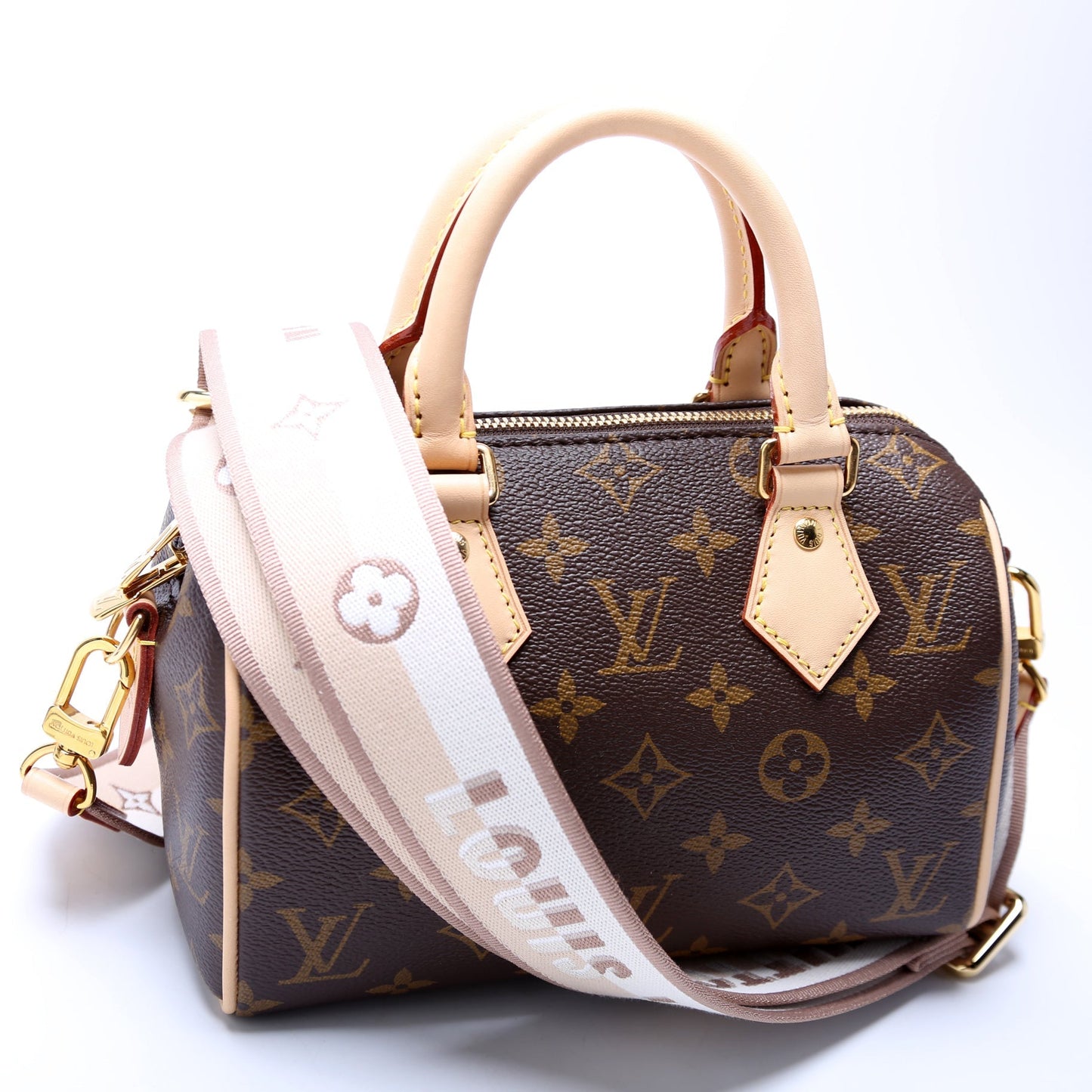 Louis Vuitton Speedy 20 Bandouliere With Canvas Strap Monogram