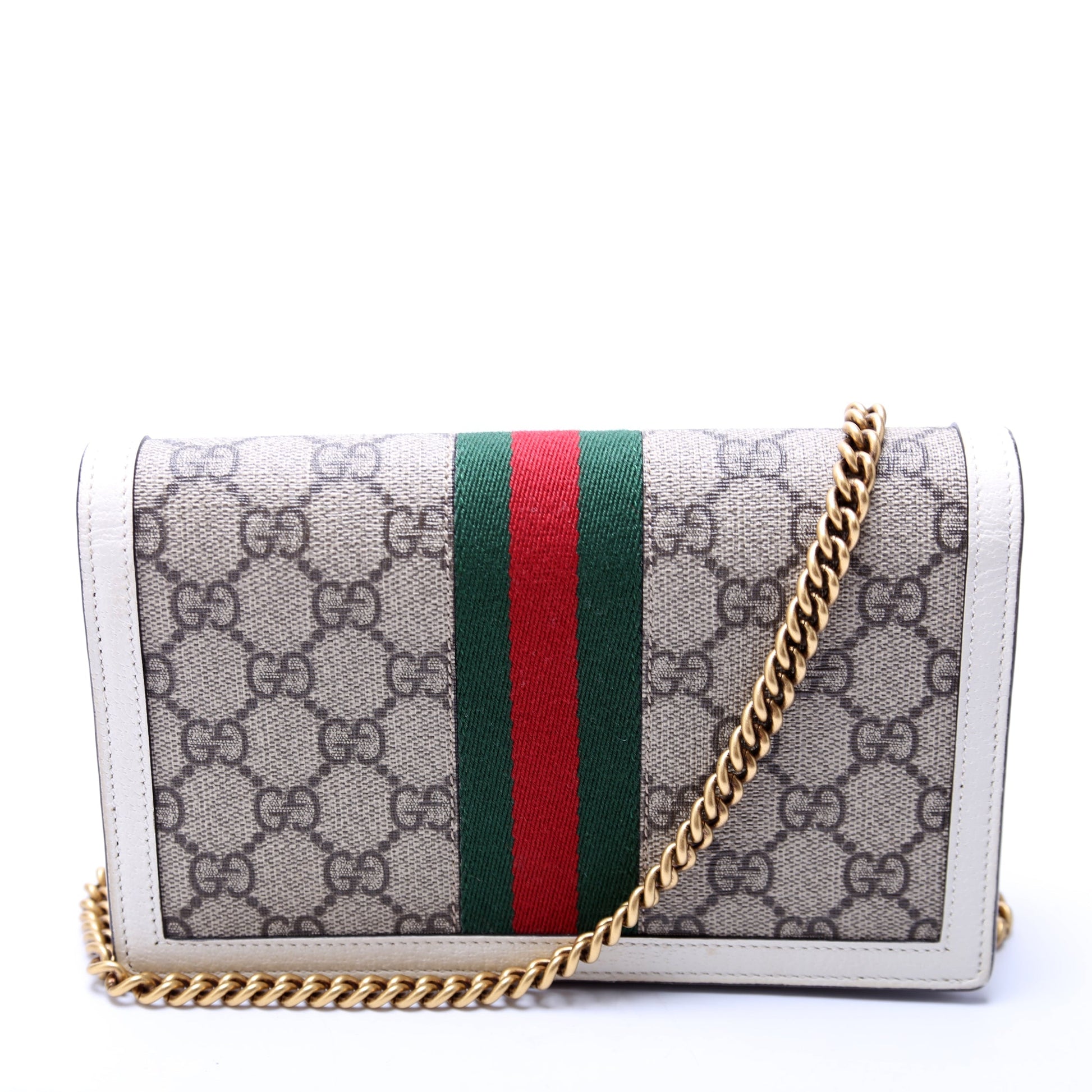 Gucci TRADE 476079 Queen Margaret WOC Cream Bag