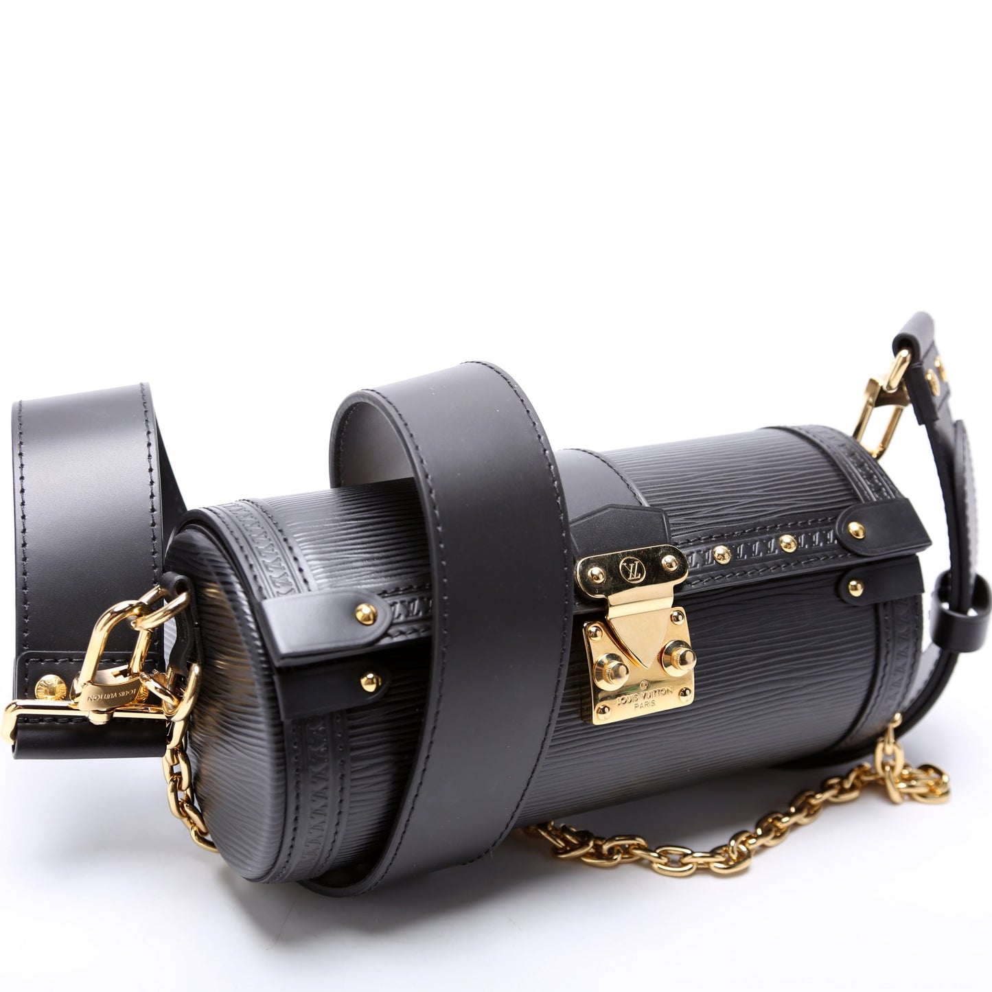 Louis Vuitton Papillon Trunk Epi Black