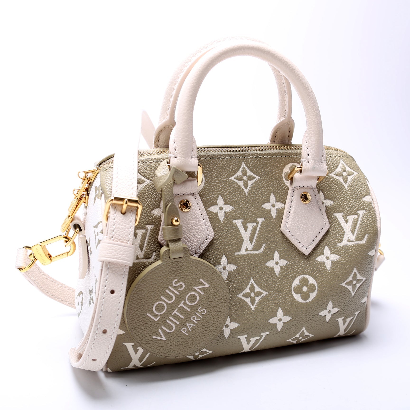 Louis Vuitton Speedy 20 Bandouliere Spring in the City Green