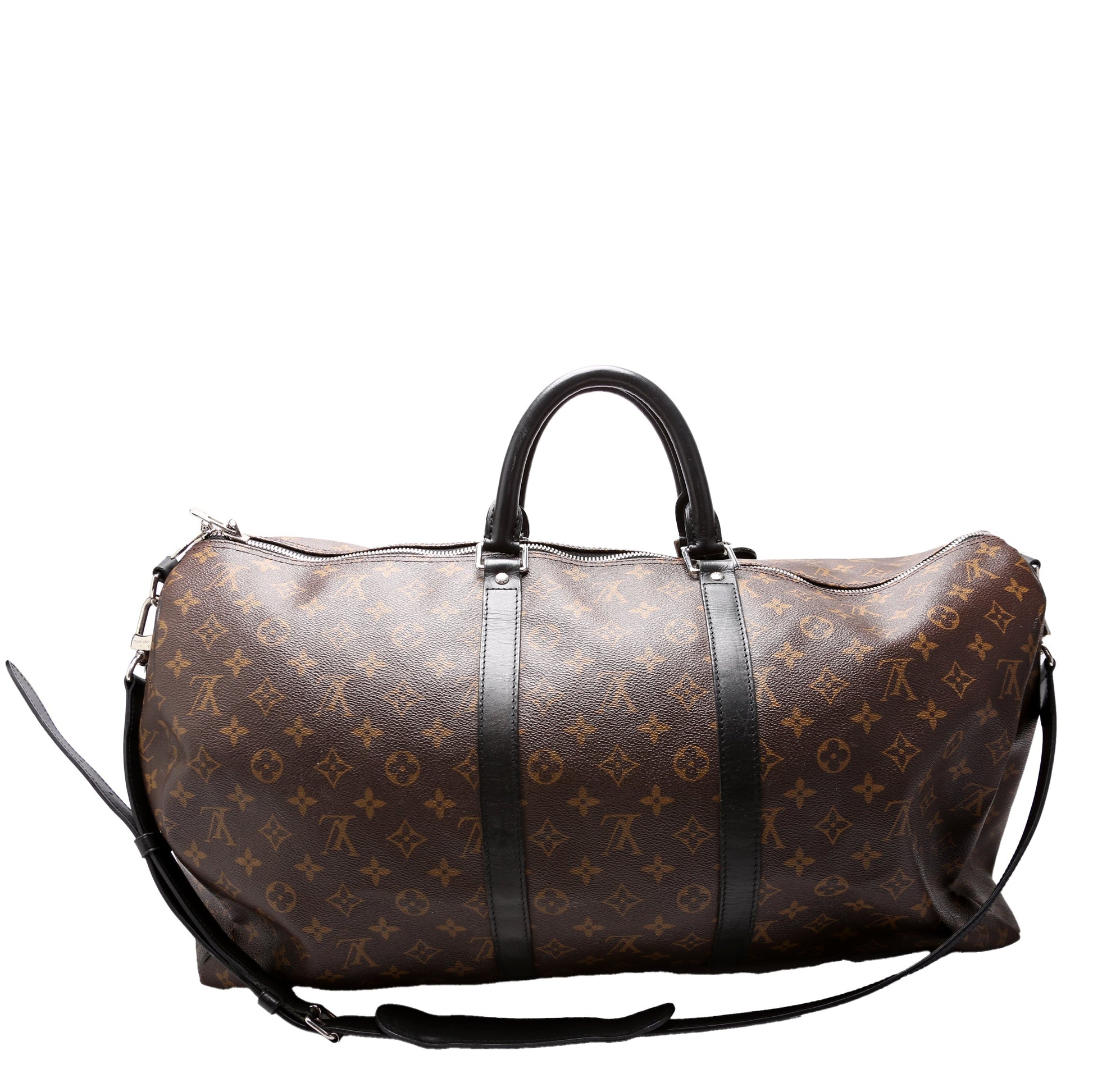Louis Vuitton Keepall 55 Bandouliere Macassar Monogram