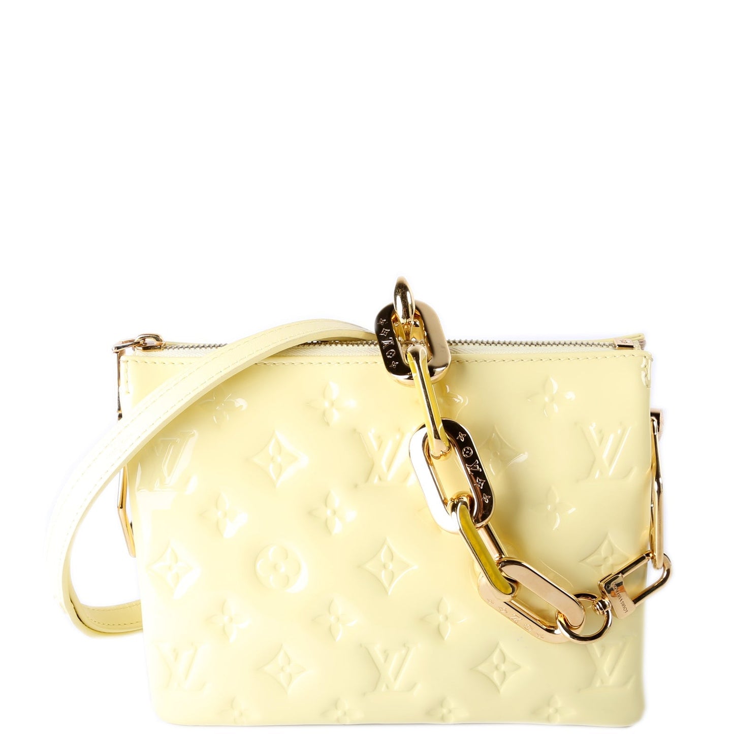 Louis Vuitton Coussin BB Vernis Yellow