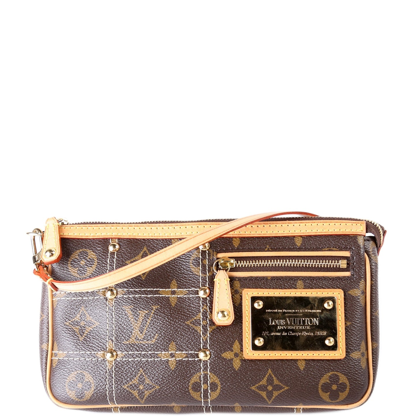 Louis Vuitton Riveting Pochette Accessories Monogram