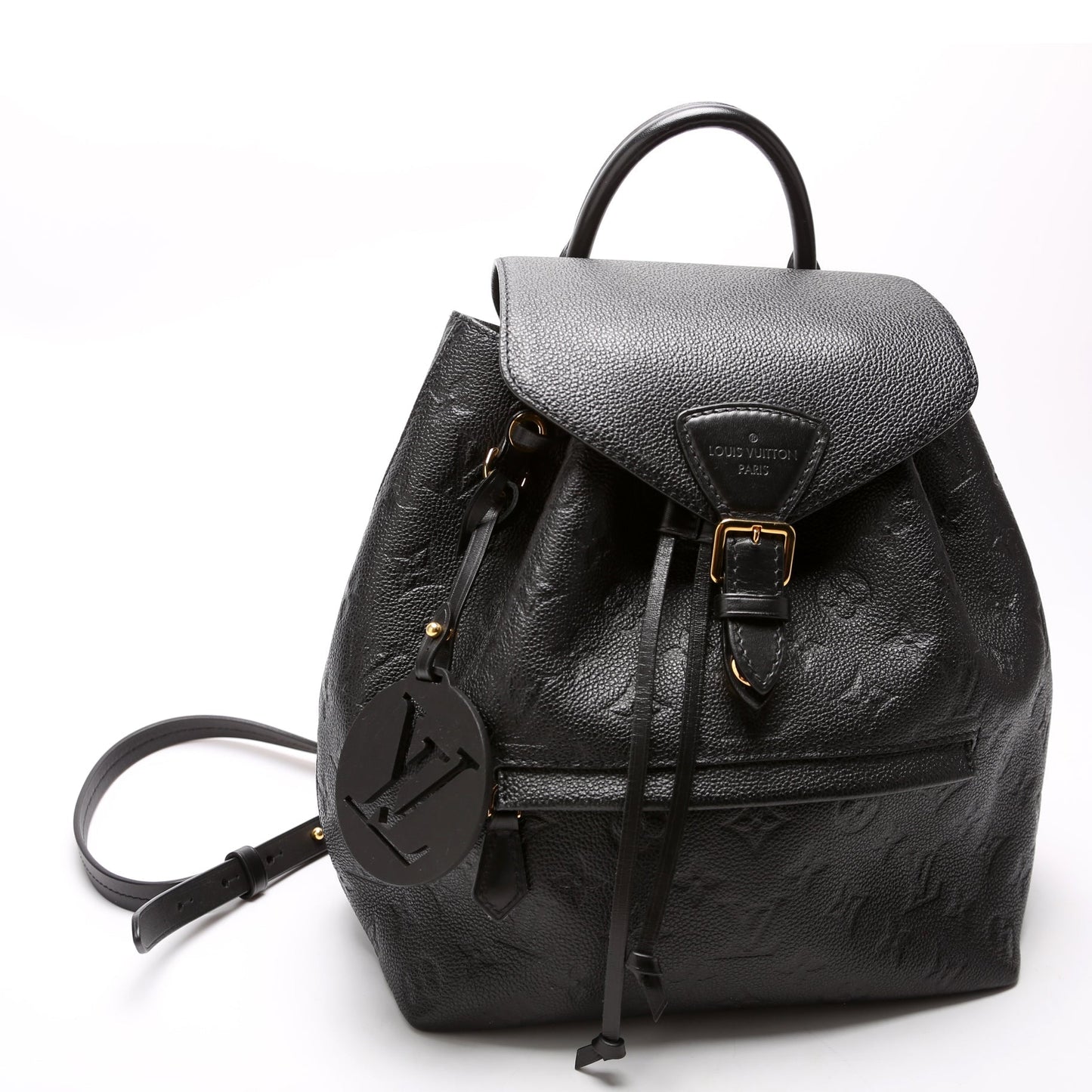 Luxury Women's Handbag | Louis Vuitton Montsouris PM NM Empreinte