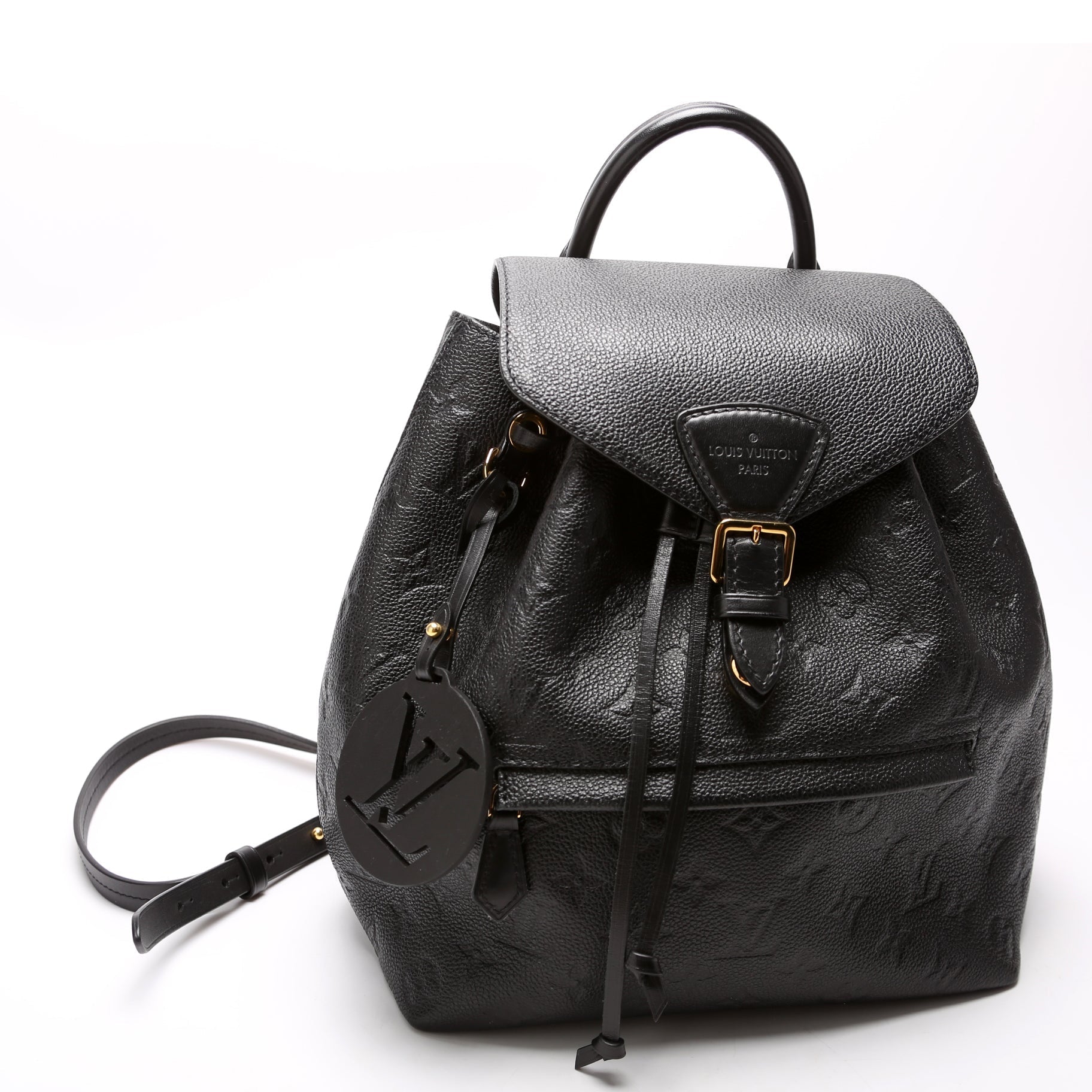 Luxury Women's Handbag | Louis Vuitton Montsouris PM NM Empreinte