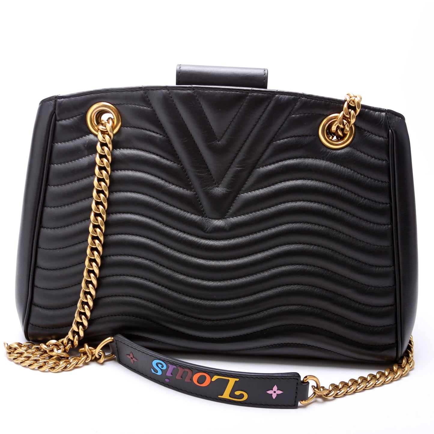 Louis Vuitton New Wave Chain Tote Black