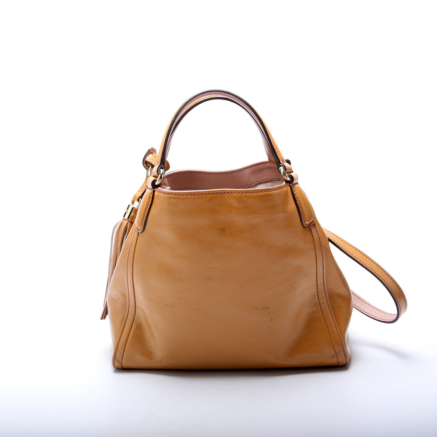 Gucci 336751 Soho Patent Leather Shoulder Bag