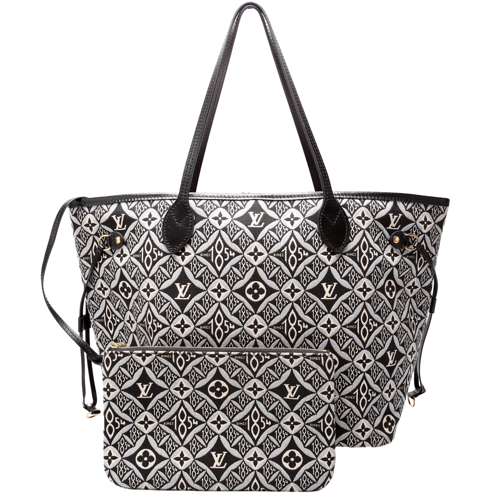 Louis Vuitton Neverfull with Wallet MM Since 1854 Jacquard