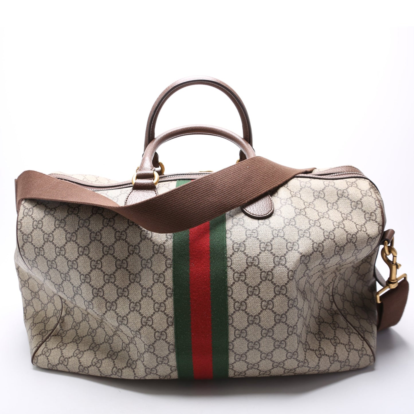 Gucci 547953 GG Supreme Savoy Medium Duffle Bag