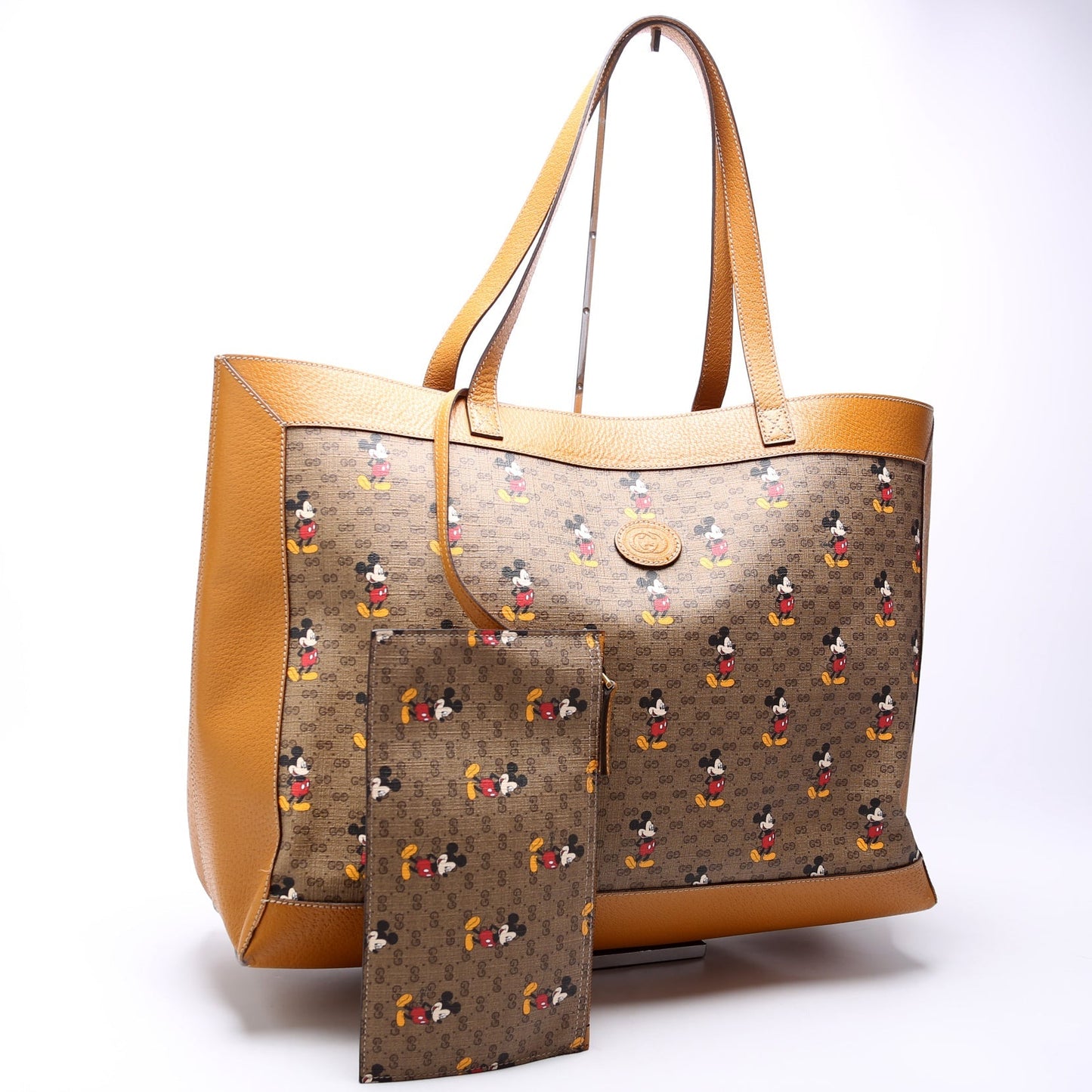 Gucci 547947 Disney Medium Tote Brown Bag