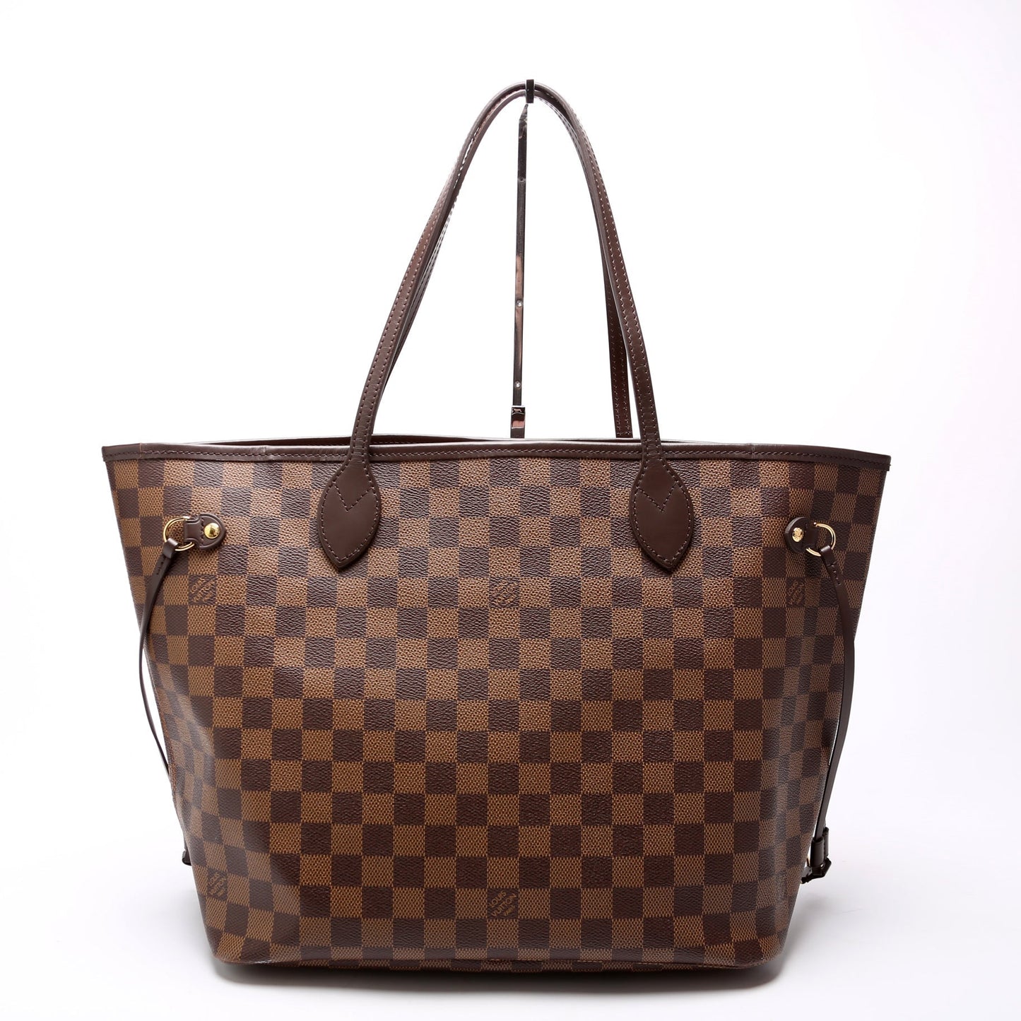 Louis Vuitton Neverfull W/Wallet MM Damier Ebene Pink