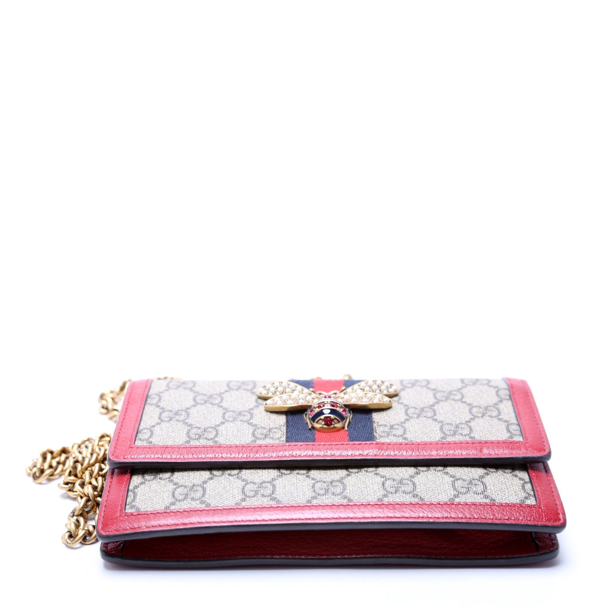 Gucci 476079 Queen Margaret WOC Red Bag