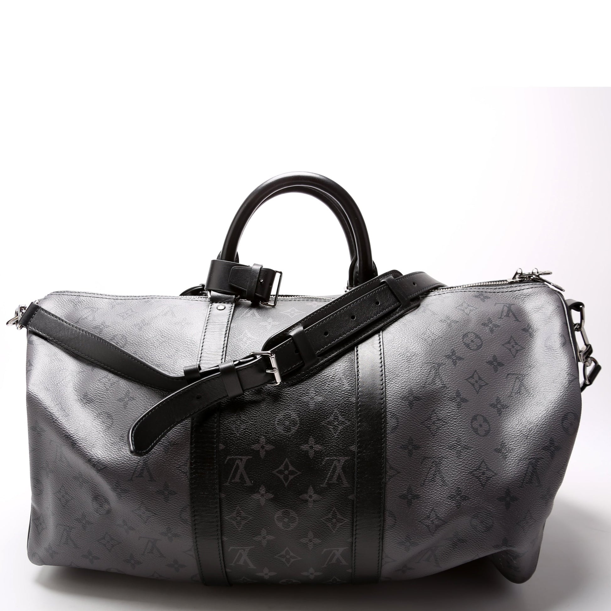 Louis Vuitton Keepall 50 Bandouliere Reverse Monogram Eclipse