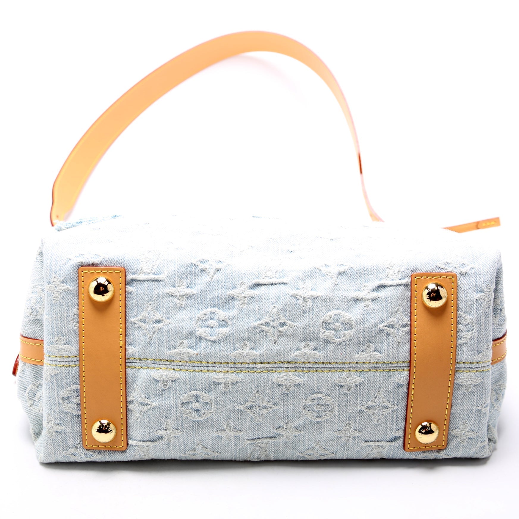 Louis Vuitton Carryall PM Denim Blue/Brown