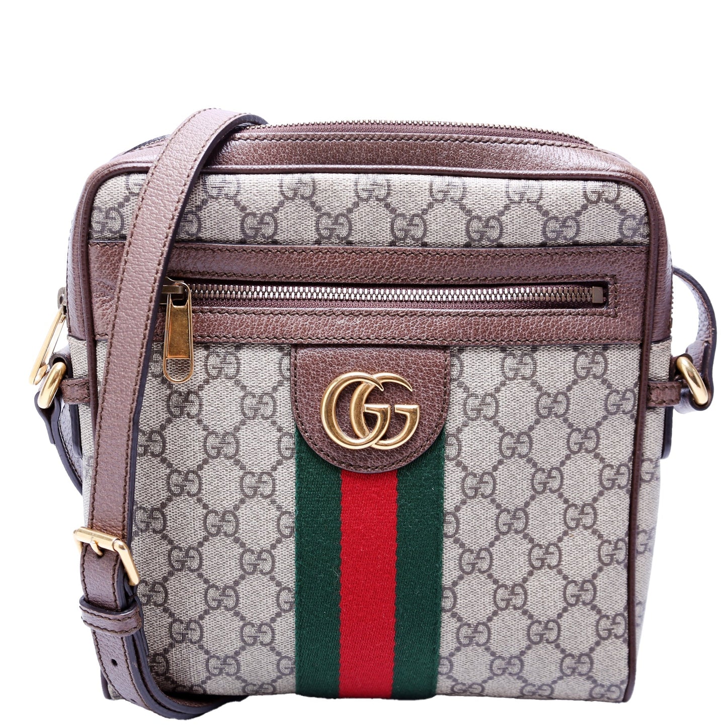 Gucci 547926 Ophidia Messenger Brown Bag