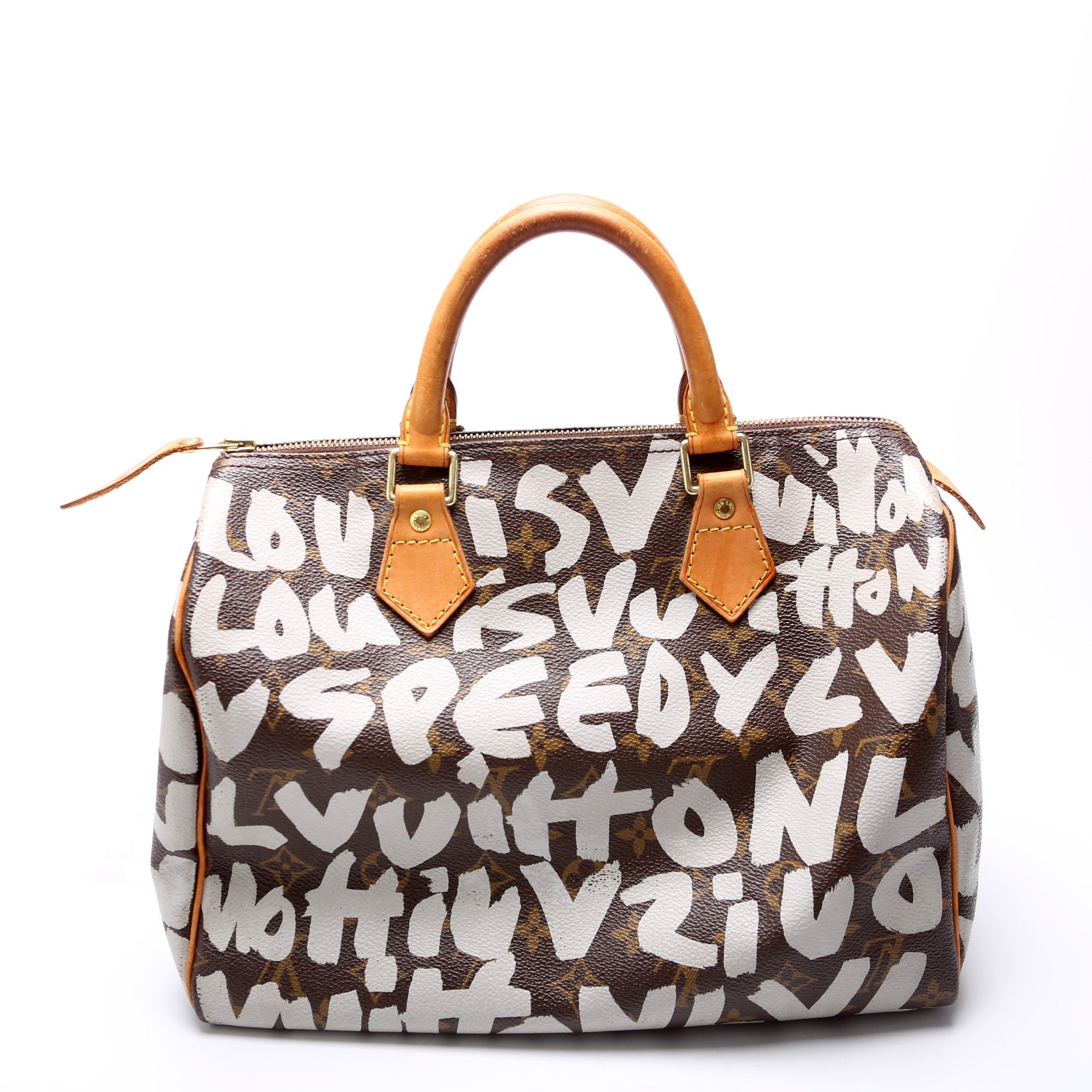 Louis Vuitton Speedy 30 Graffiti Brown/Grey