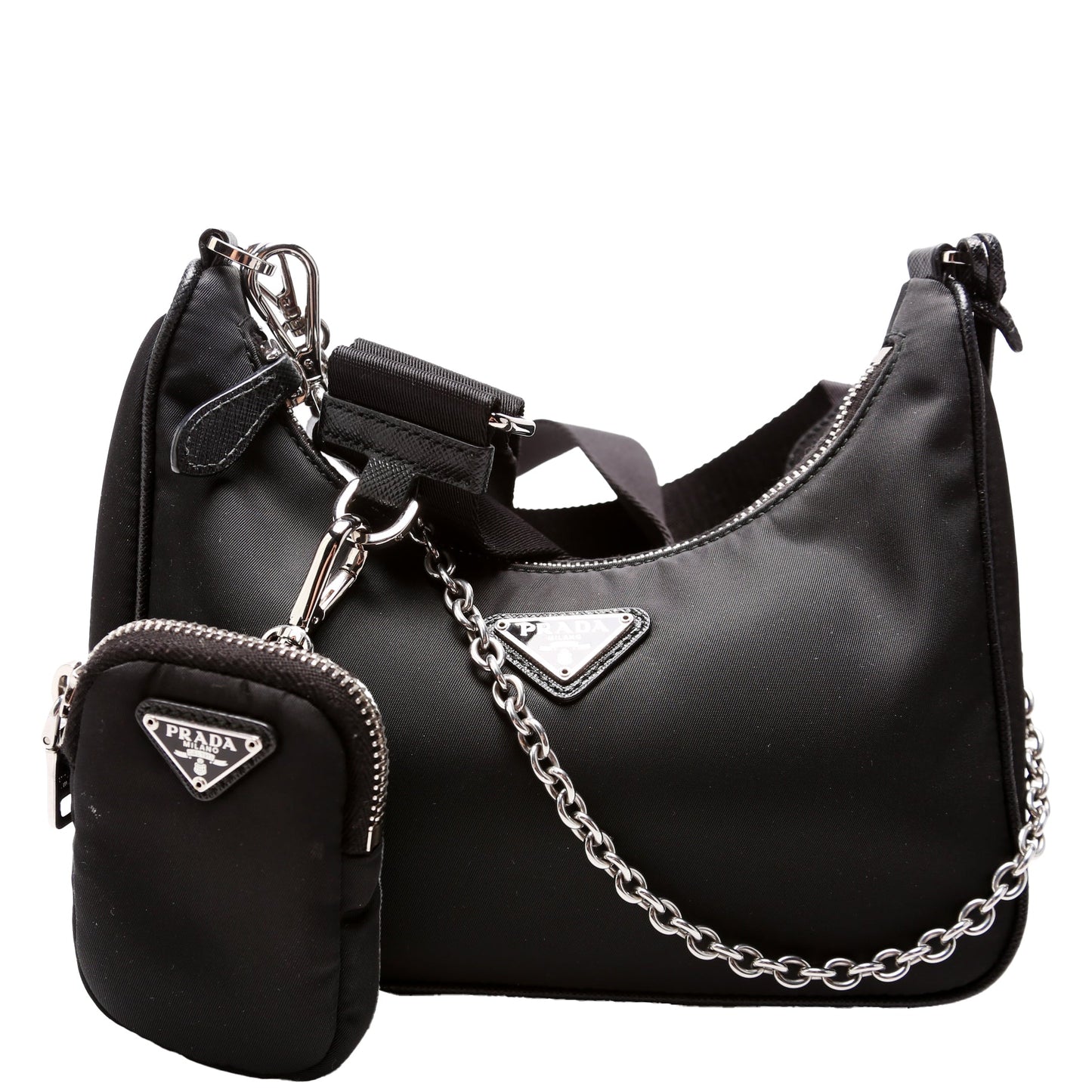 Prada Nylon Re-Edition 2005 Shoulder Black Bag
