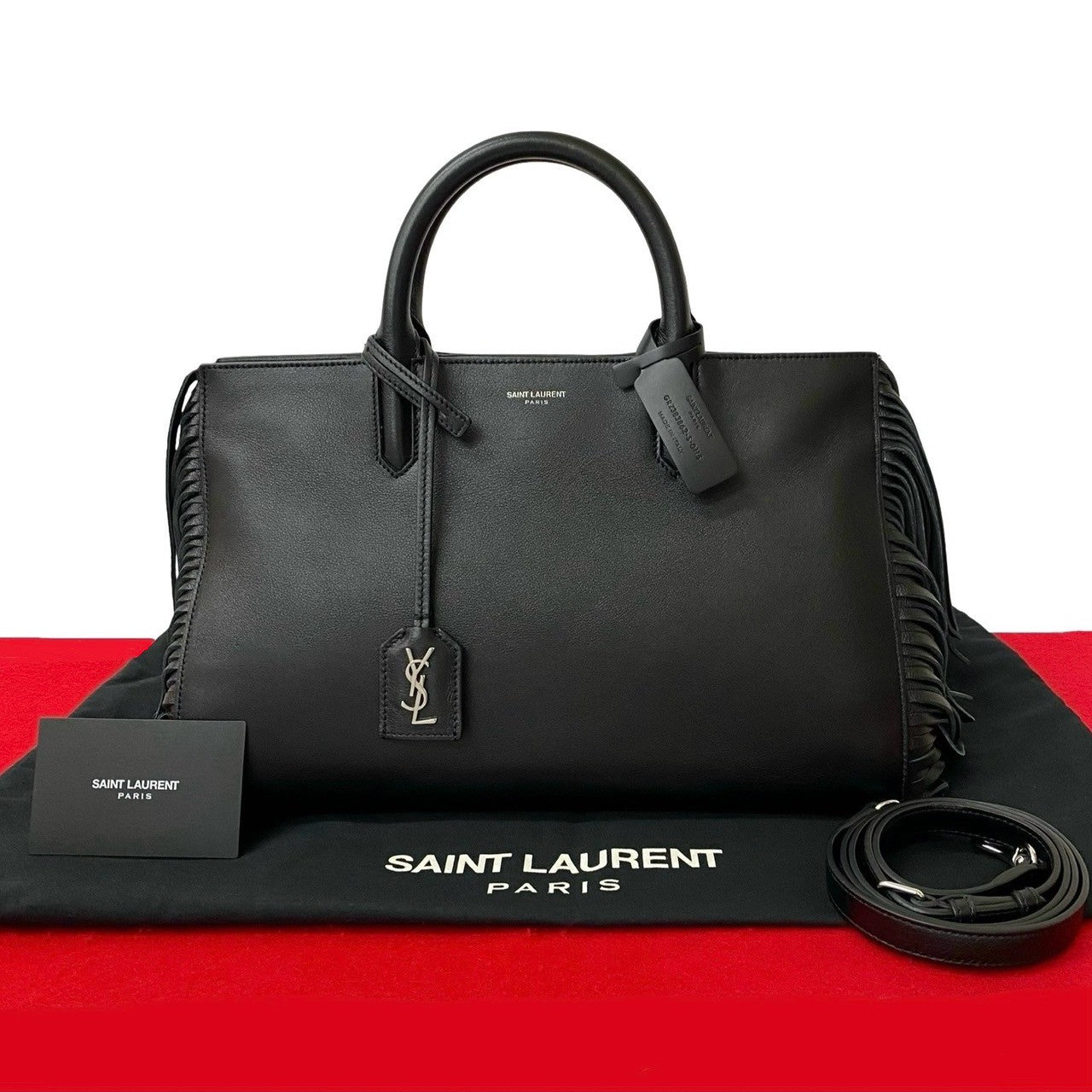 Saint Laurent Paris Rive Gauche Leather 2way Bag