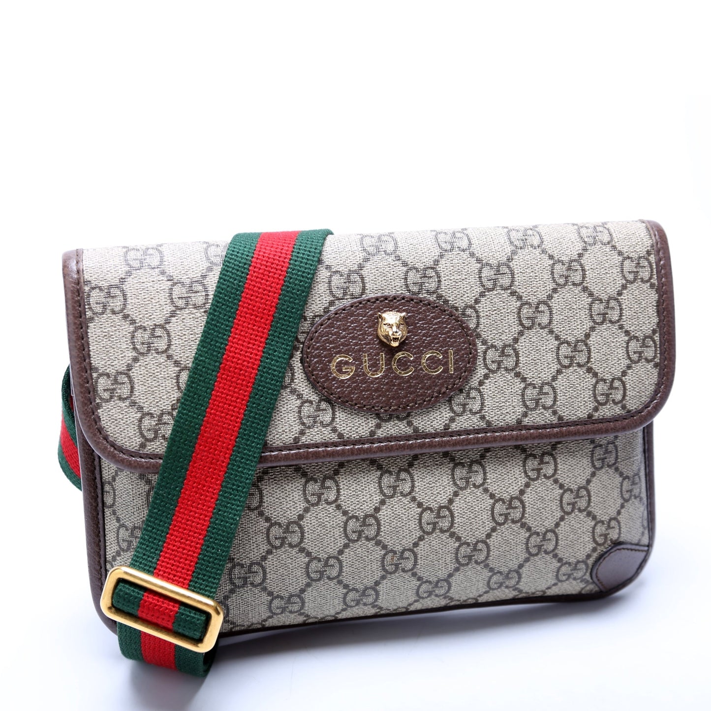Gucci 493930 GG Supreme Neo Web Belt Bag