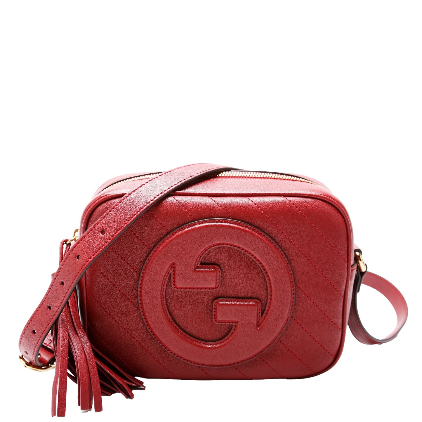 Gucci 742360 Blondie Small Shoulder Red Bag