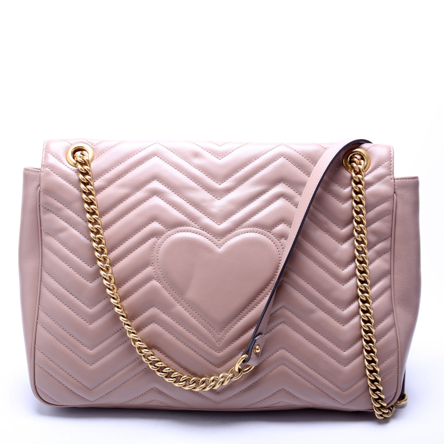 Gucci 498090 Marmont Large Beige Bag