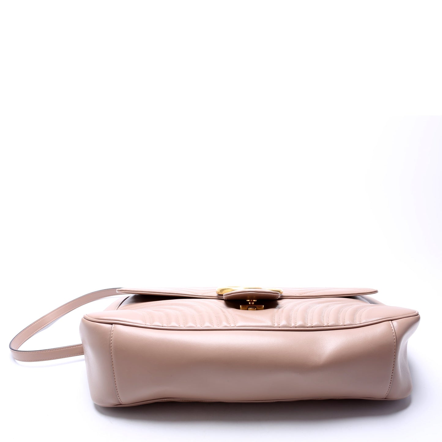 Gucci 498090 Marmont Large Beige Bag