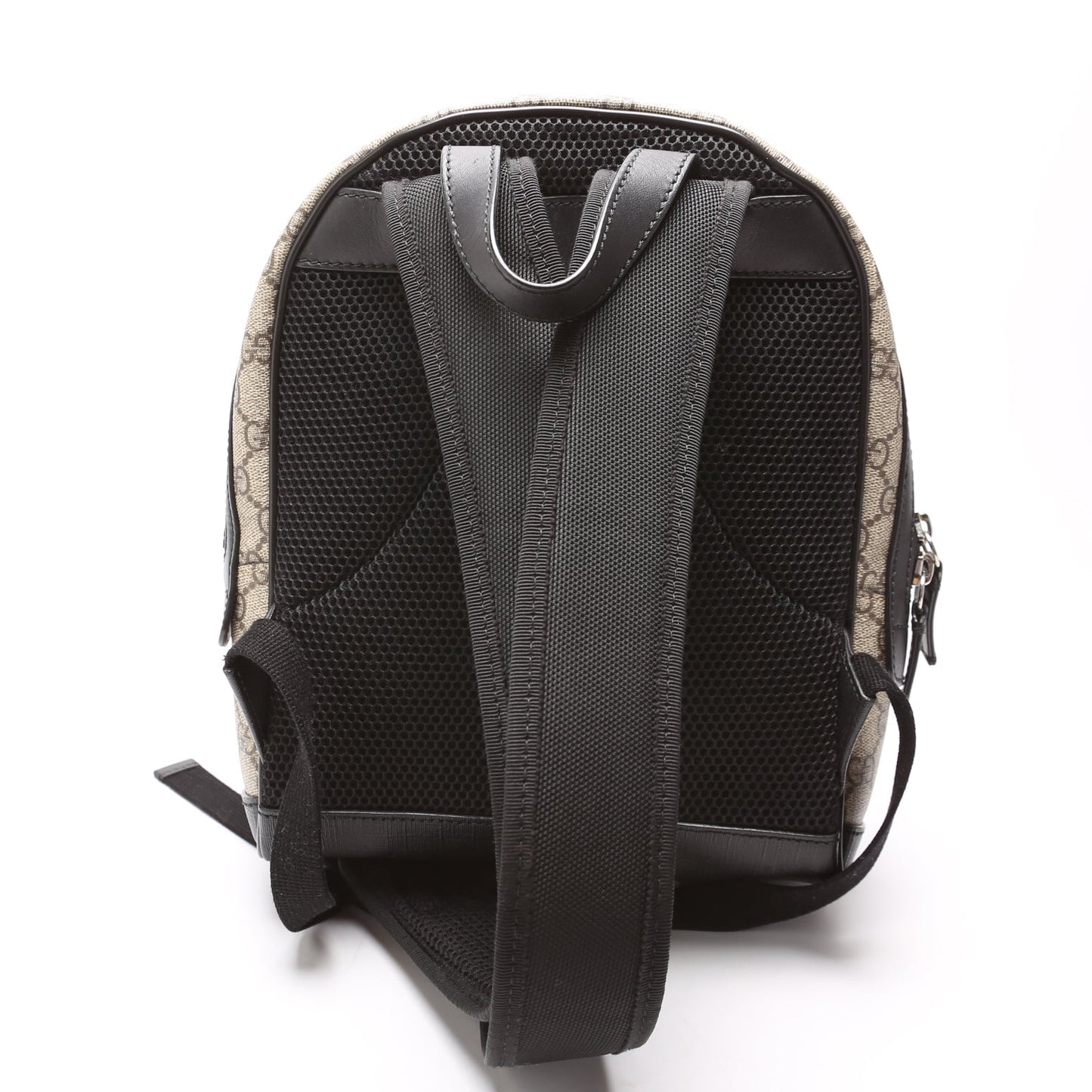 Gucci 429020 GG Supreme Eden Backpack Small Beige/Black Bag
