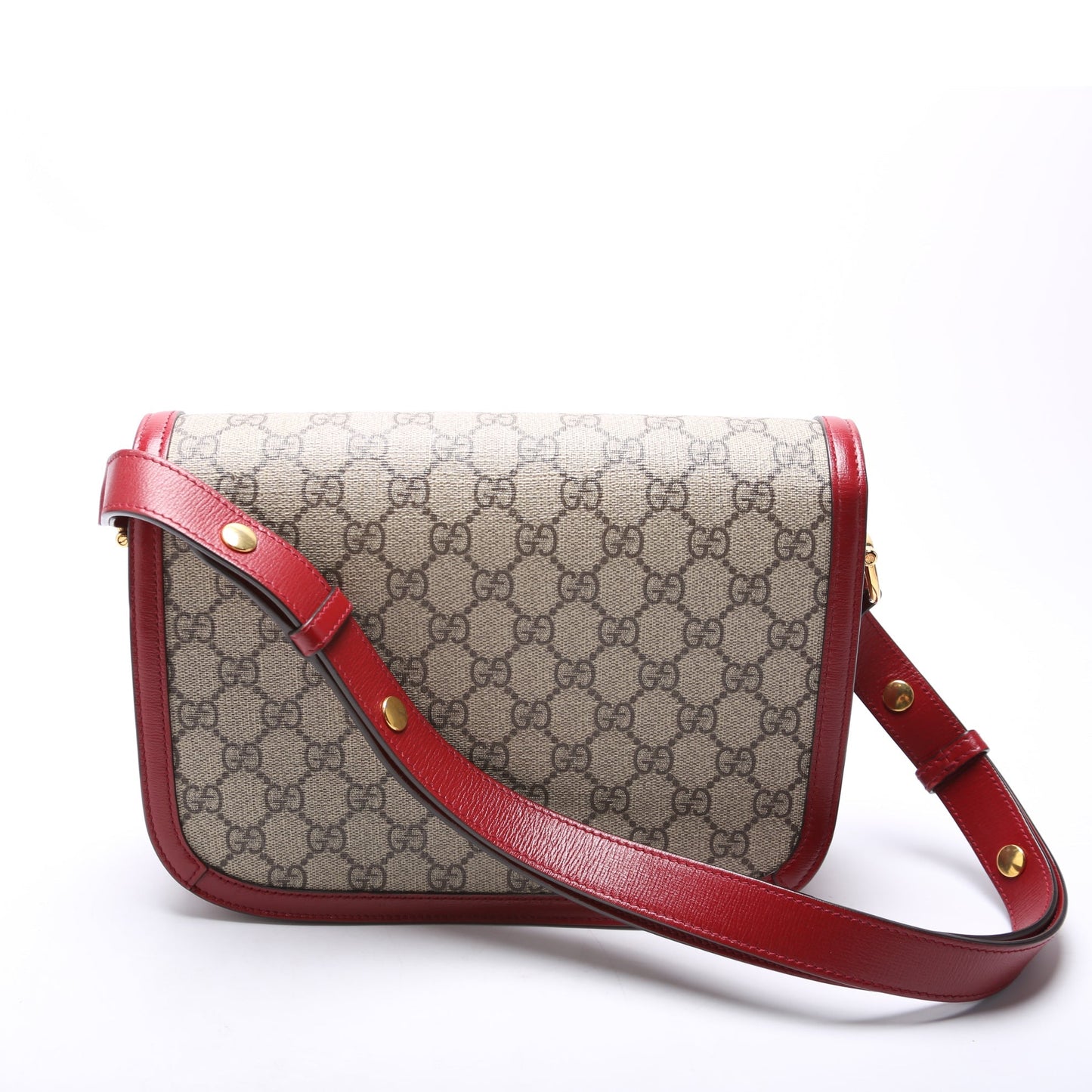Gucci 602204 Horsebit 1955 Shoulder Red Bag