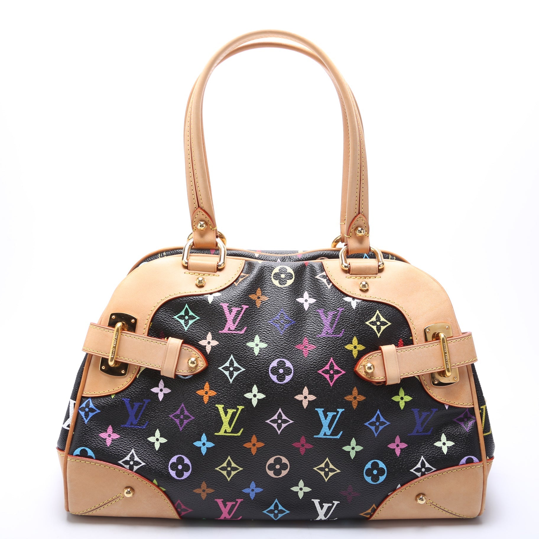 Louis Vuitton Claudia Multicolor Monogram Black