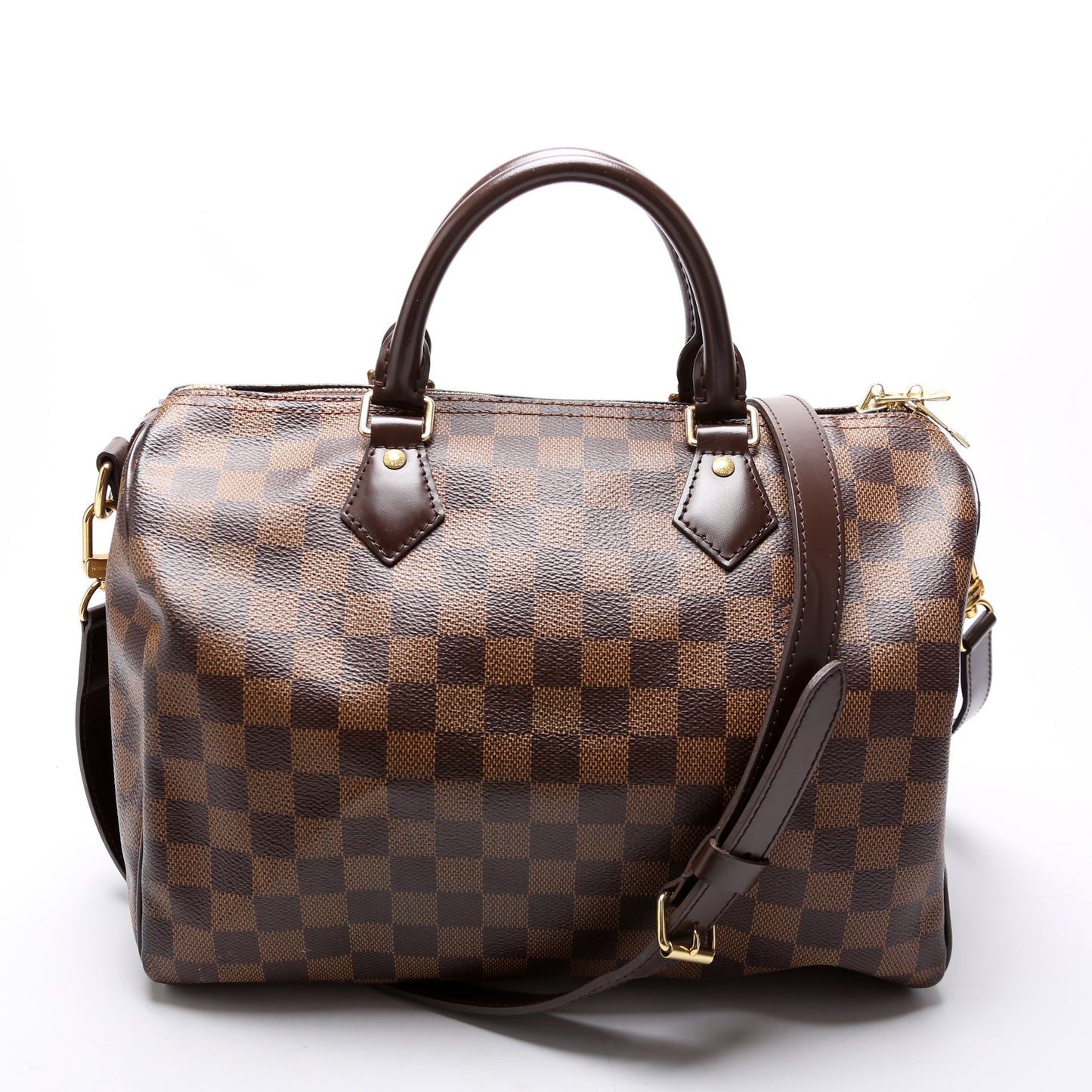Louis Vuitton Speedy 30 Bandouliere Damier Ebene
