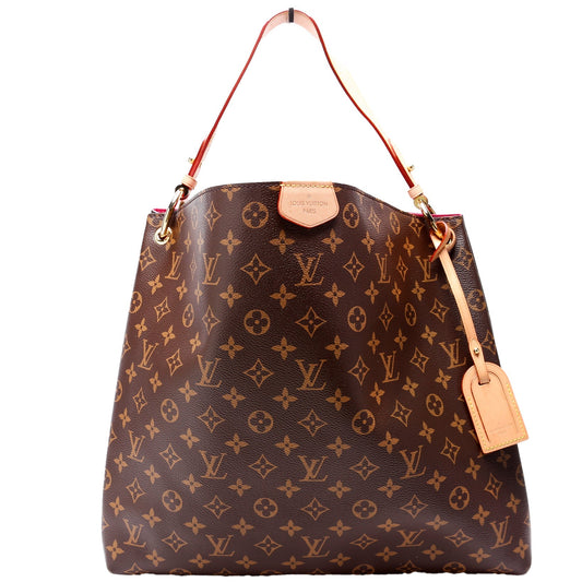 Louis Vuitton Graceful MM Monogram Pink