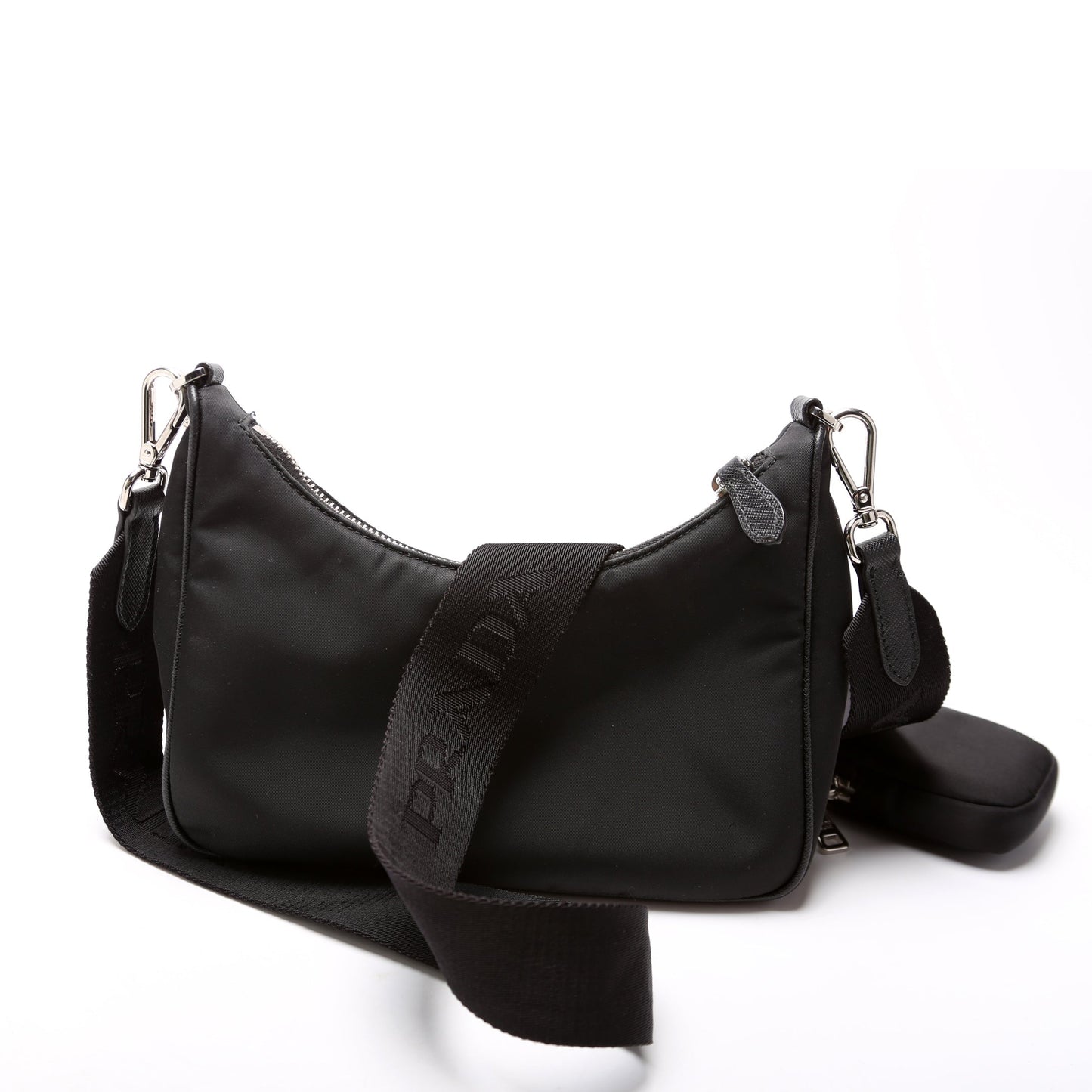 Prada Nylon Re-Edition 2005 Shoulder Black Bag