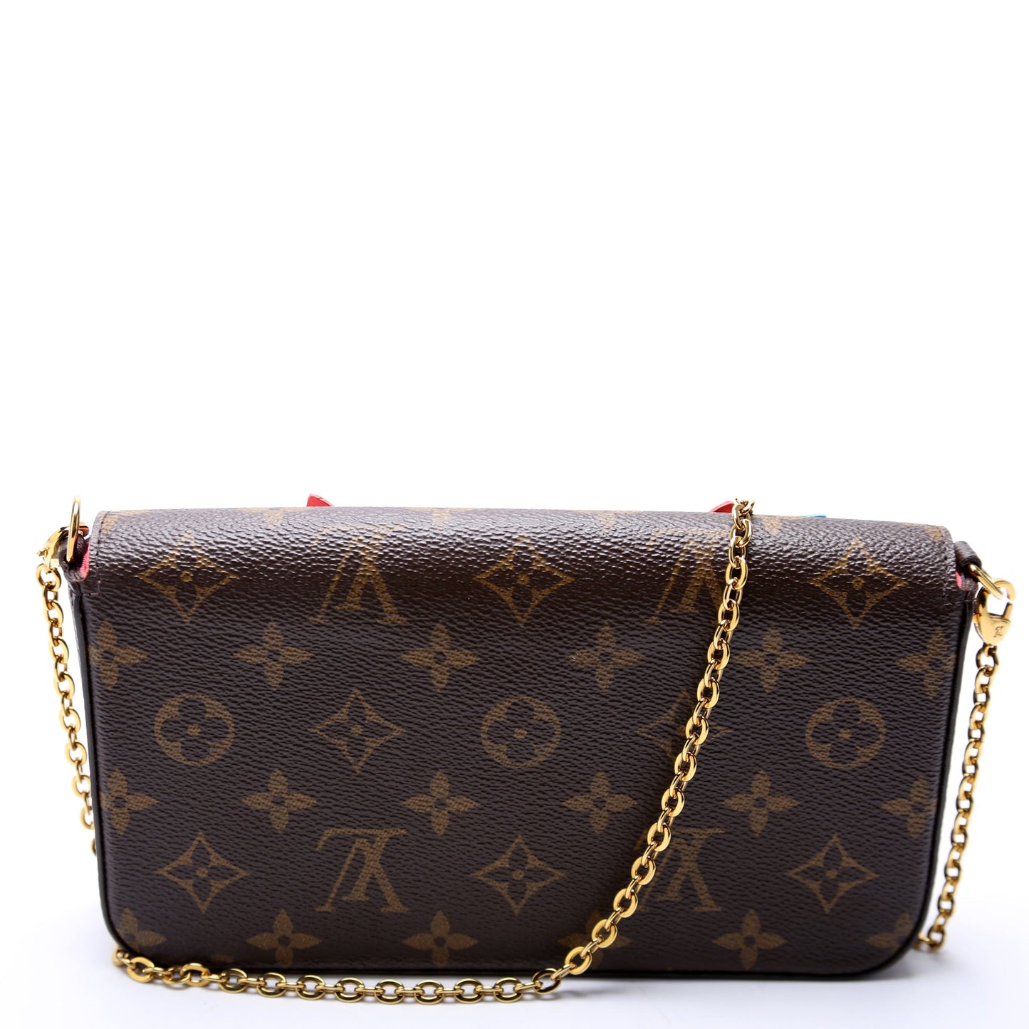 Louis Vuitton Pochette Felicie Lovely Bird Monogram Pink