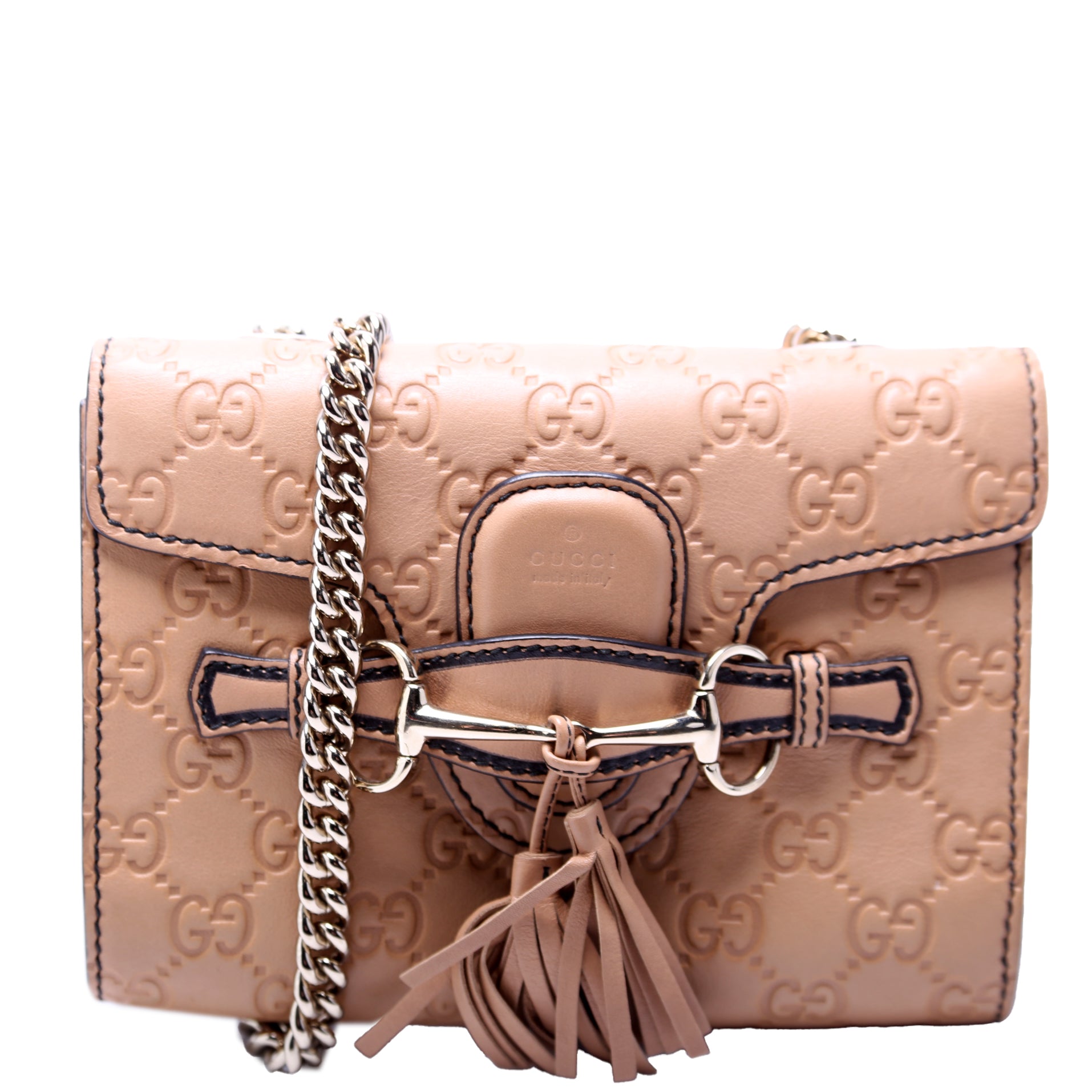 Gucci Leather Mini Shoulder Bag
