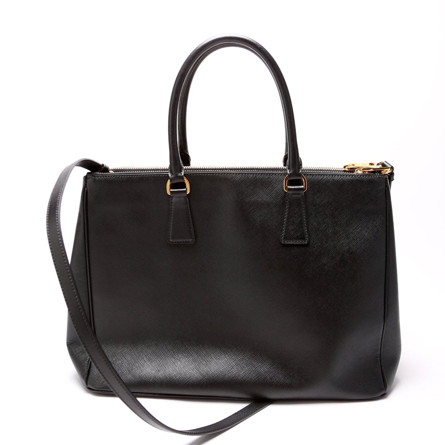 Prada Saffiano Galleria Large Black Bag