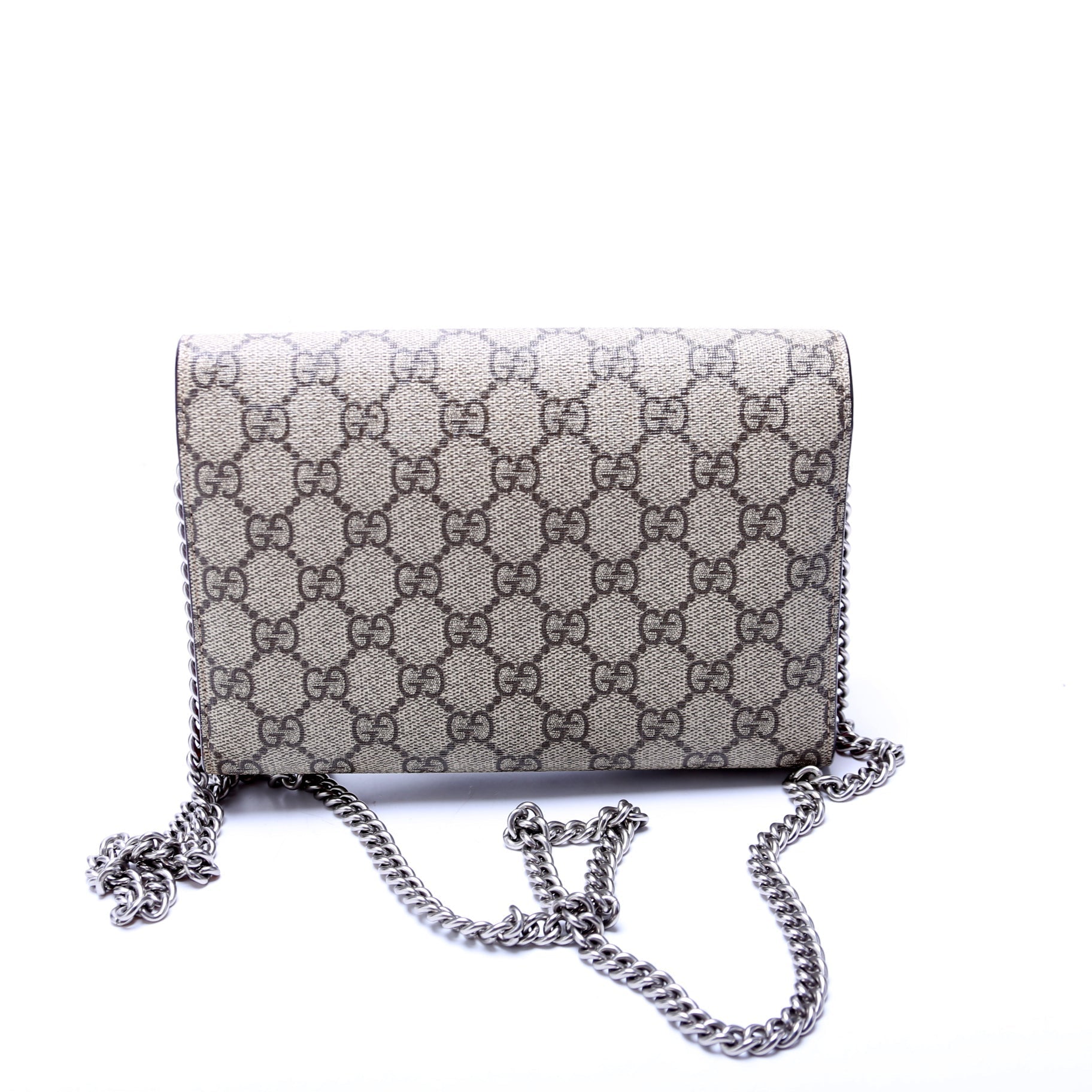 Gucci 401231 Dionysus Mini Wallet Beige Bag