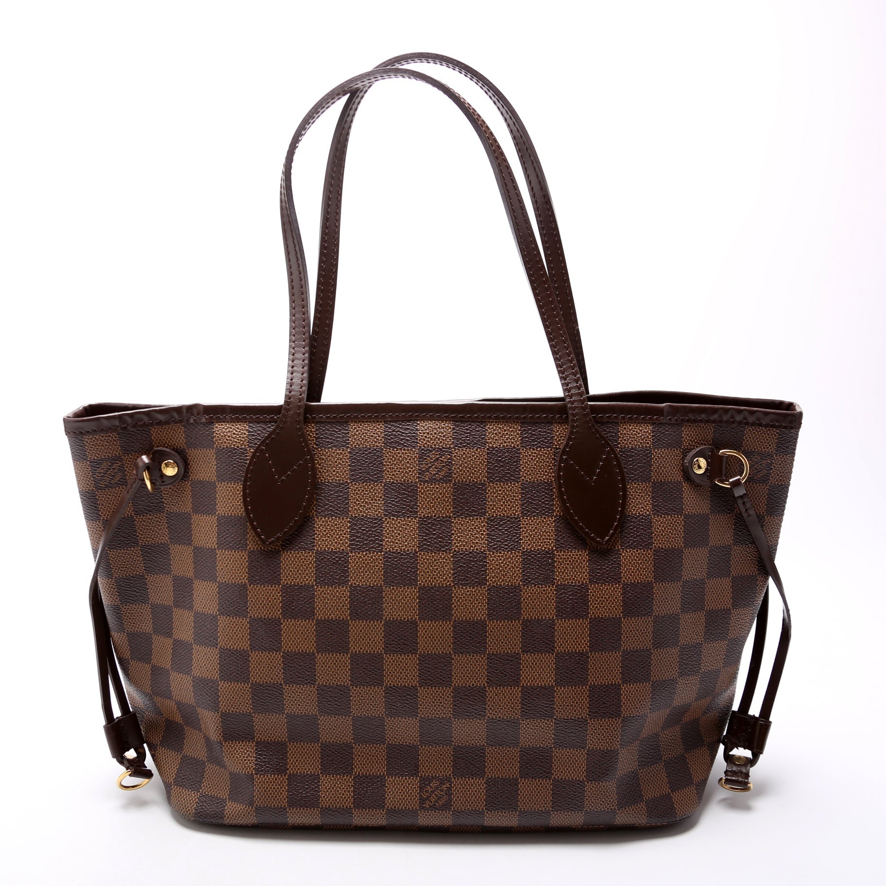 Louis Vuitton Neverfull PM Damier Ebene Red